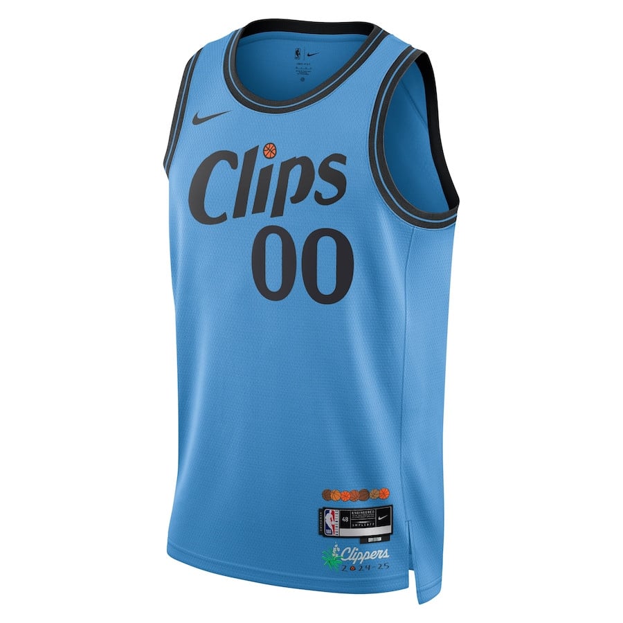 Los Angeles Clippers Unisex 2024/25 Custom Swingman City Edition Light Blue NBA Jersey Unisex