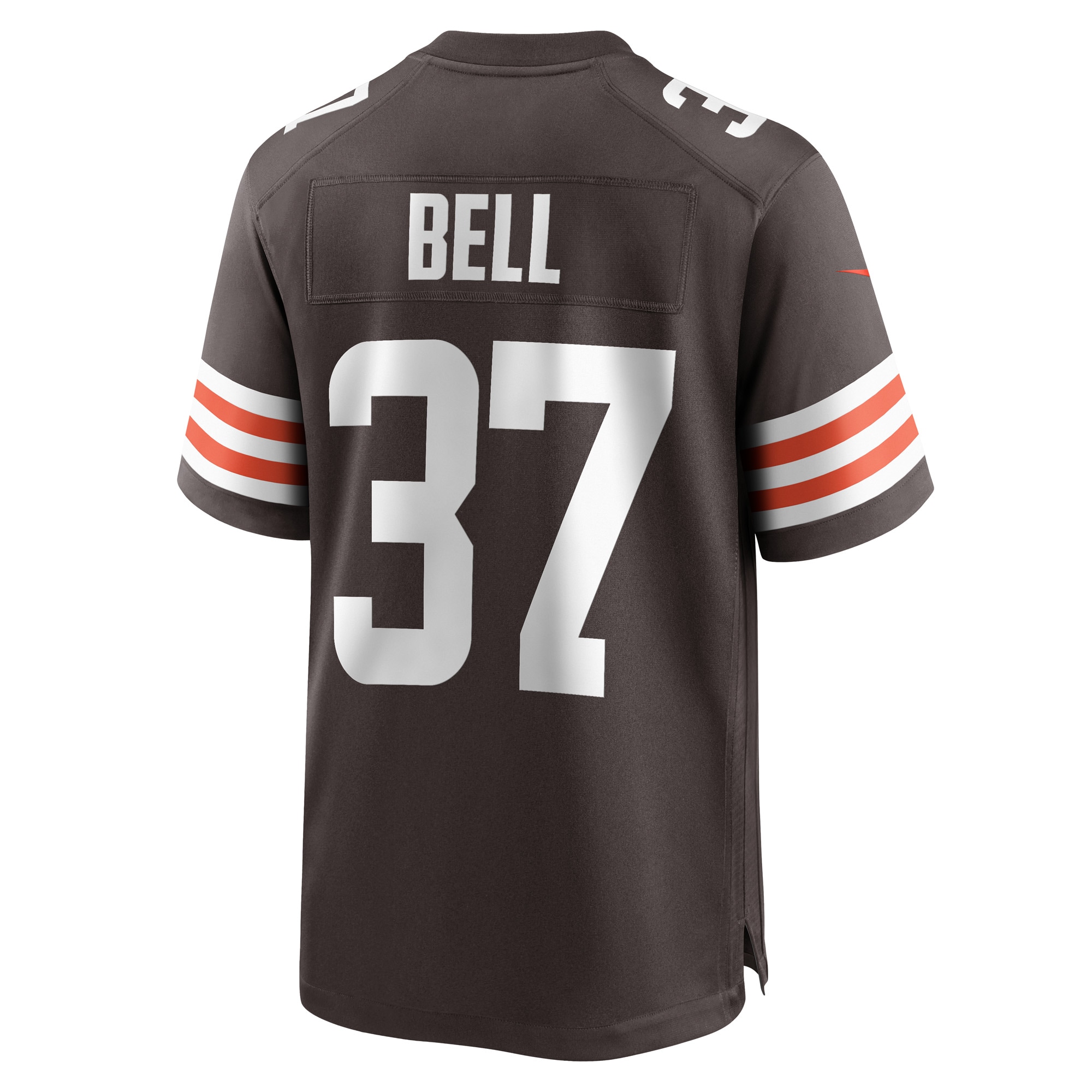 Cleveland Browns D'Anthony Bell Brown Game Player NFL Jersey Men's