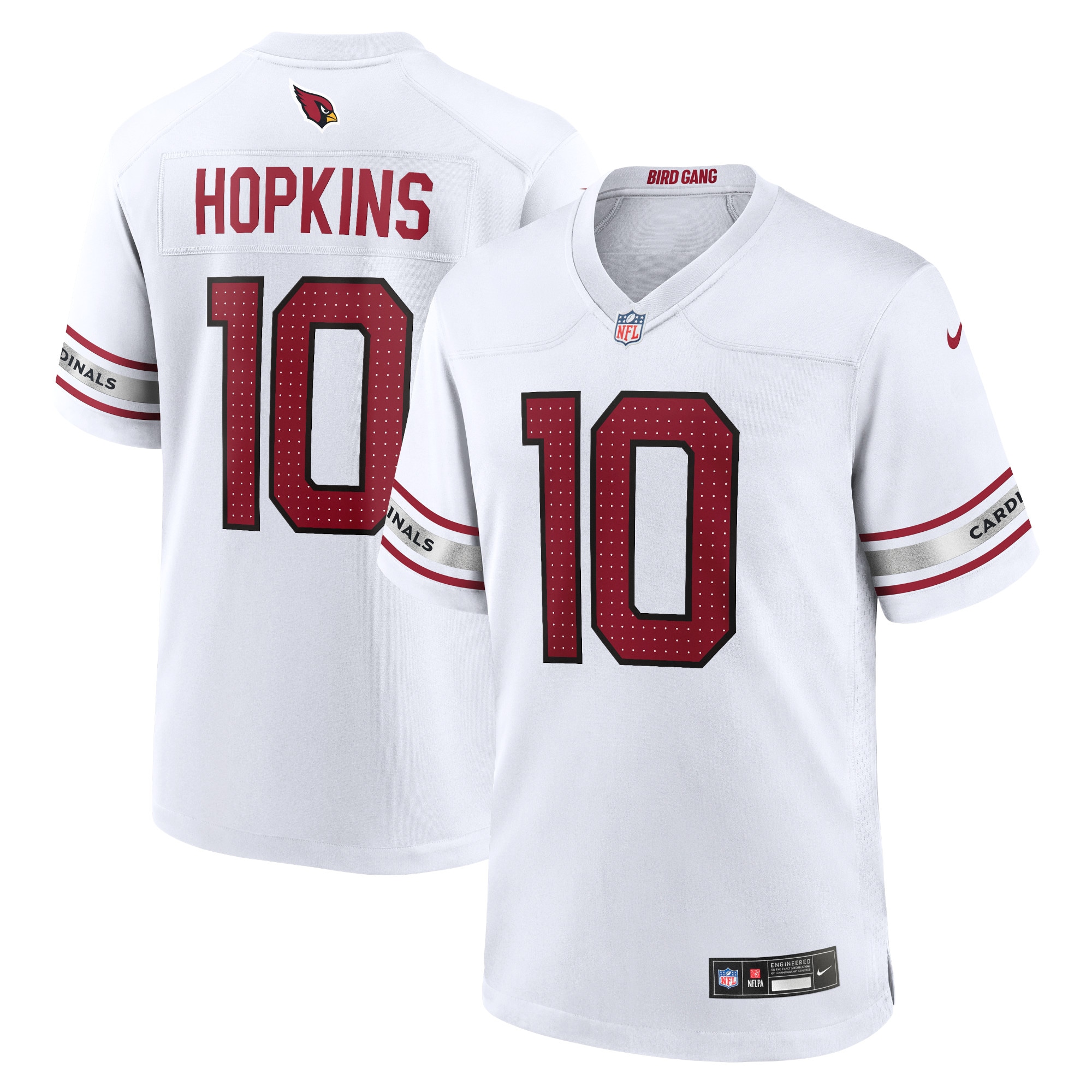 Arizona Cardinals DeAndre Hopkins White Game Player NFL Jersey Men's