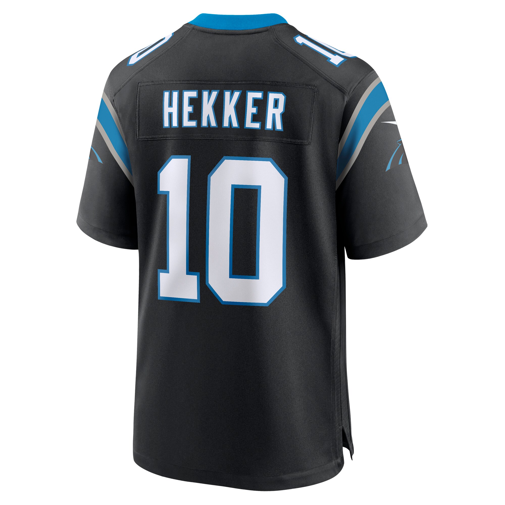 Carolina Panthers Johnny Hekker Black Team Game NFL Jersey Men's