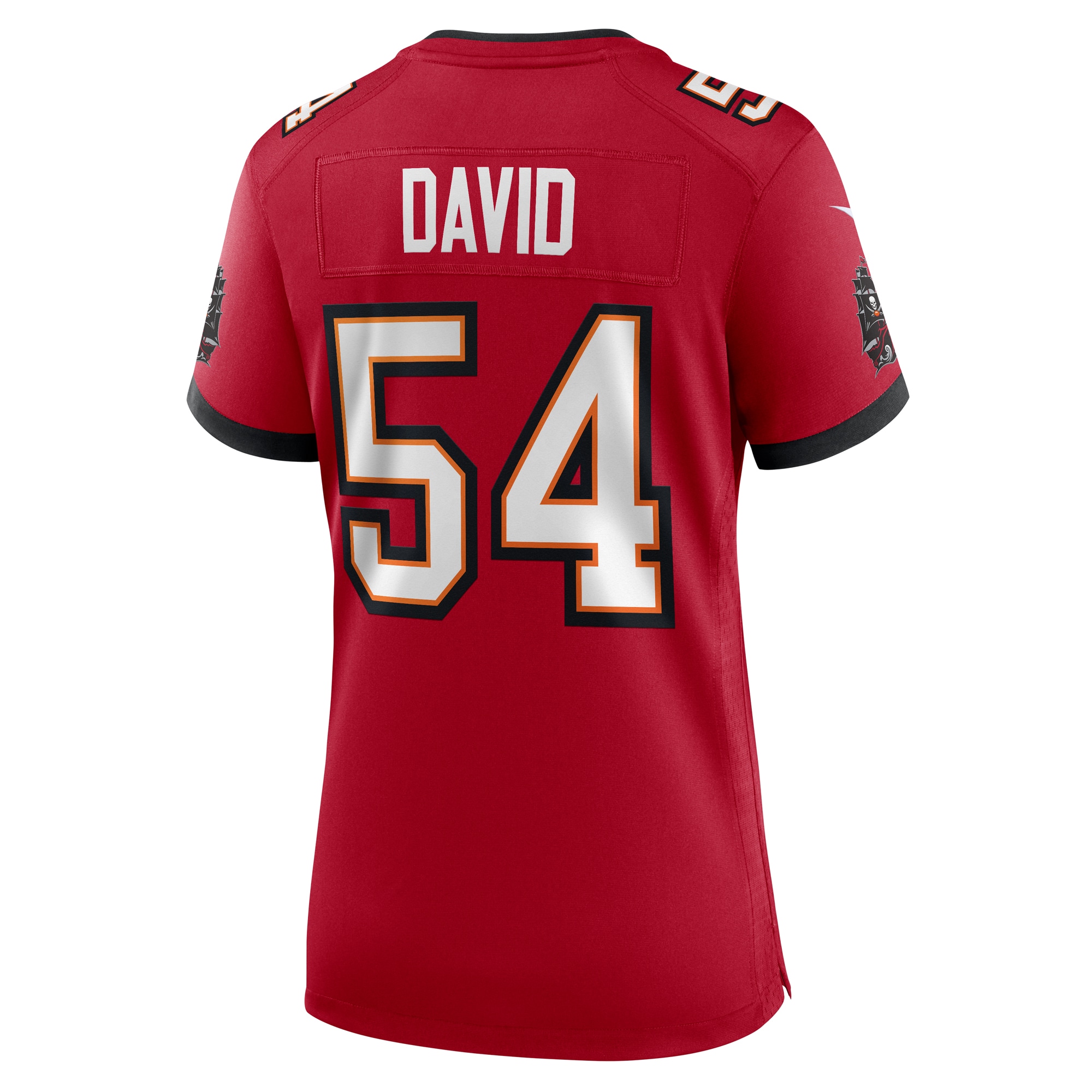 Tampa Bay Buccaneers Lavonte David Red Game NFL Jersey Women's