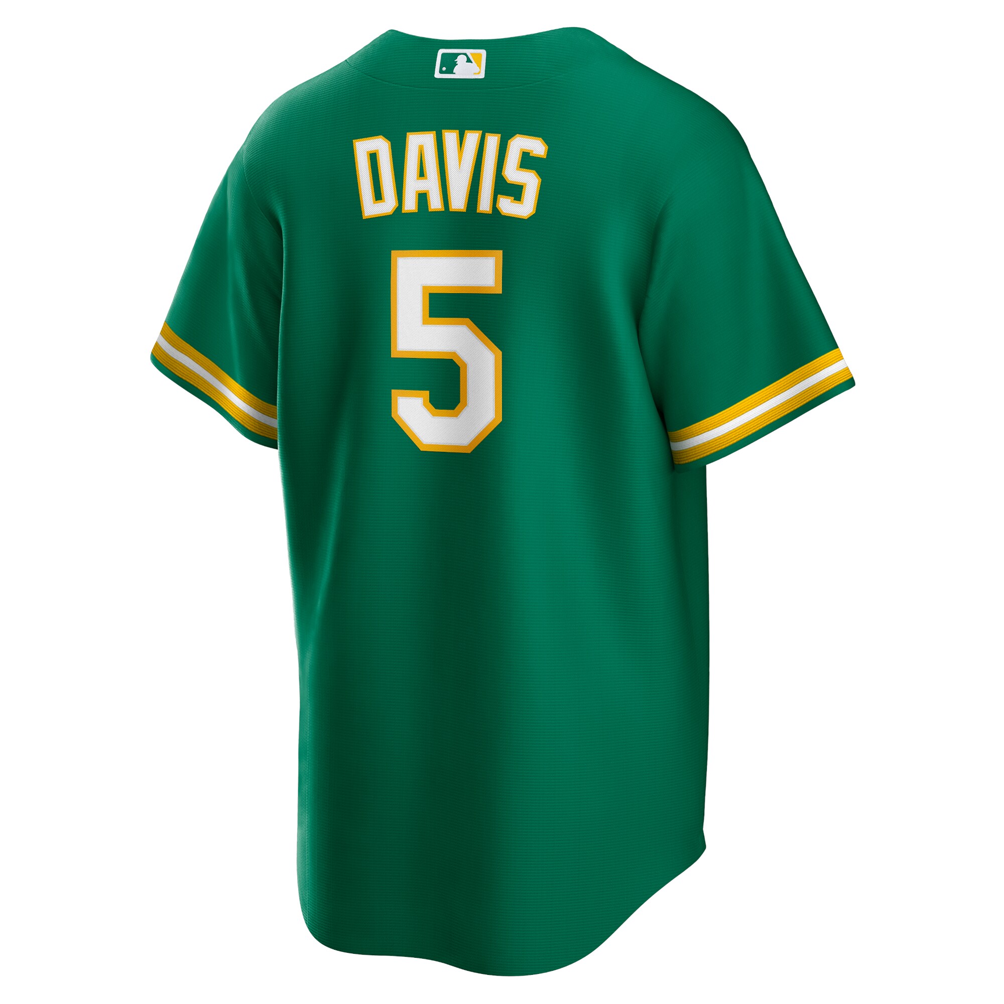 Oakland Athletics JD Davis Kelly Green Alternate MLB Jersey Men's
