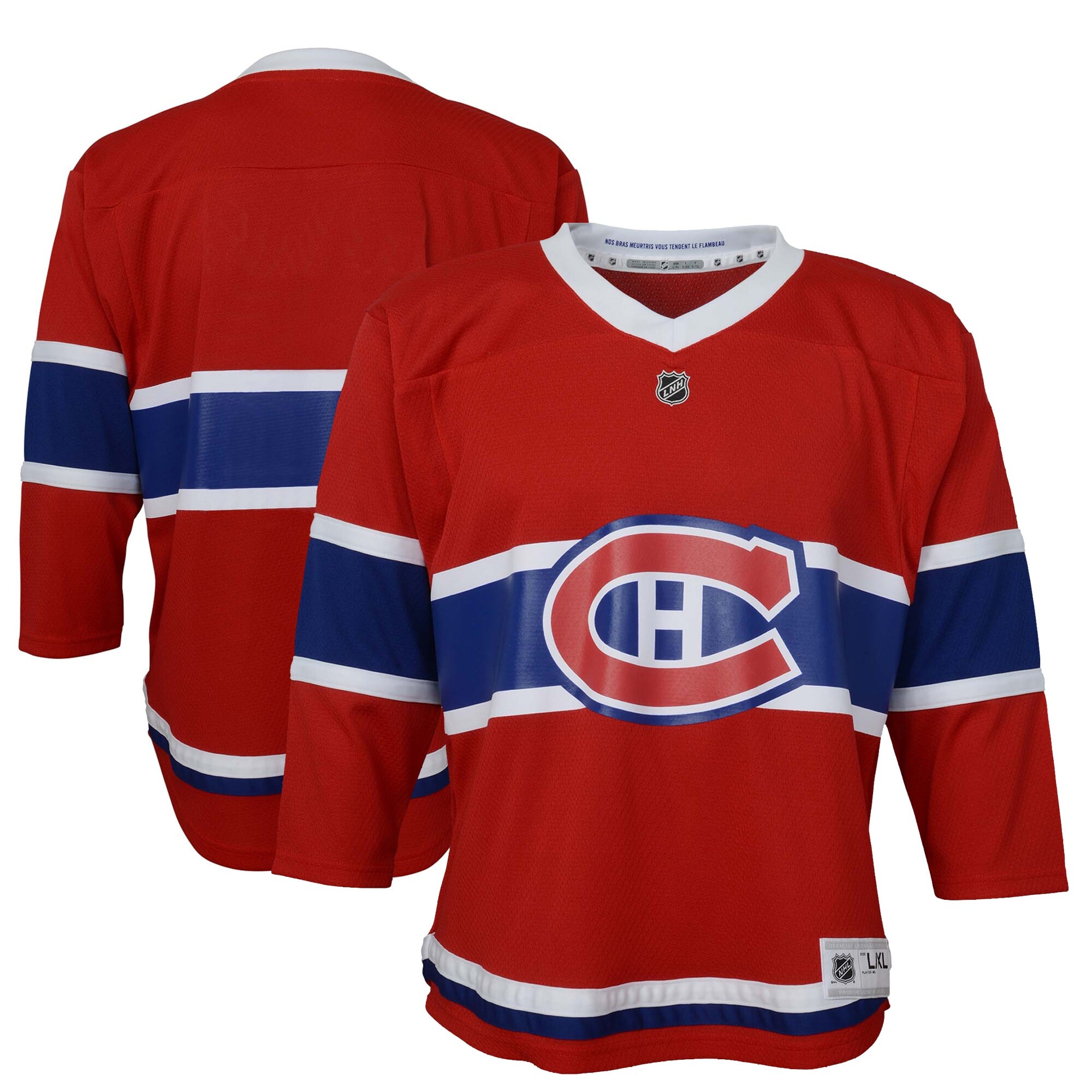 Montreal Canadiens Red NHL Jersey Youth