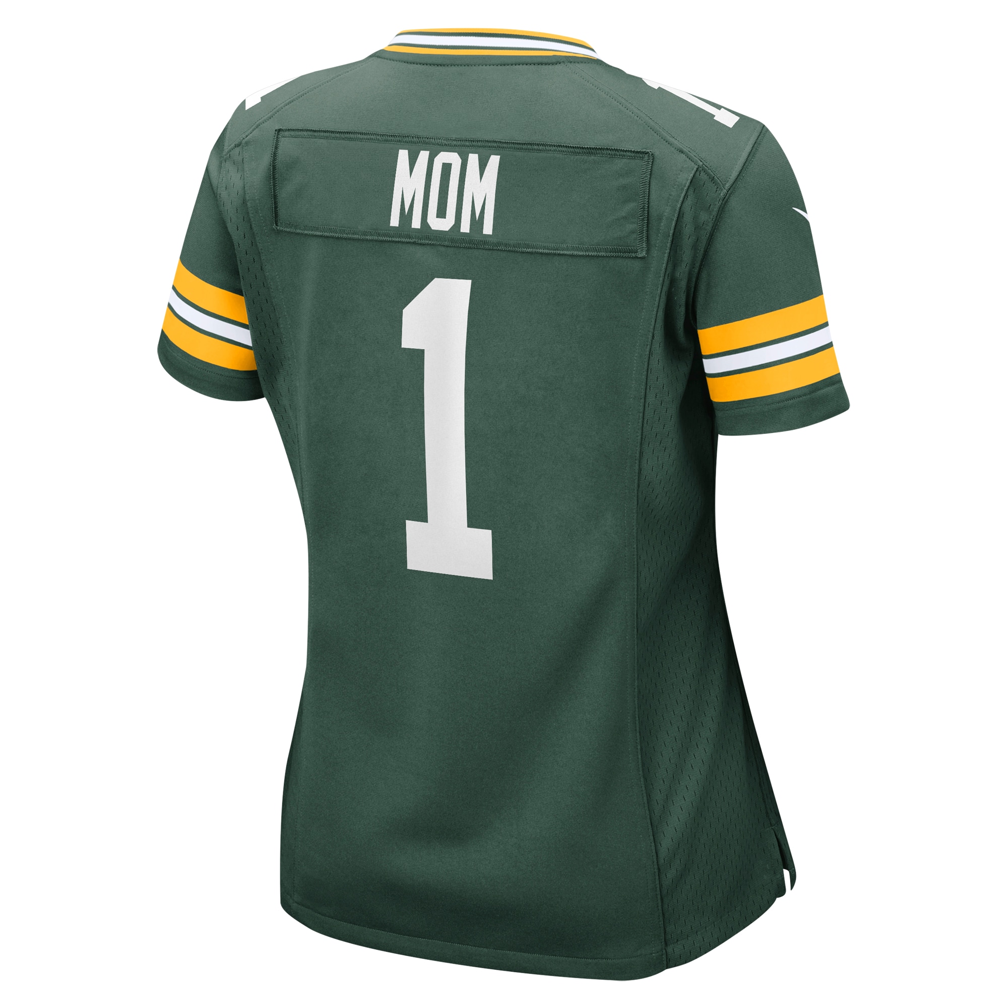 Green Bay Packers Number 1 Mom Green Game NFL Jersey Women's