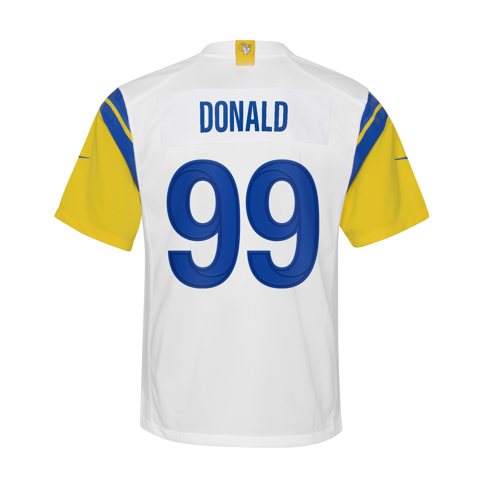 Los Angeles Rams Aaron Donald White Game NFL Jersey Youth