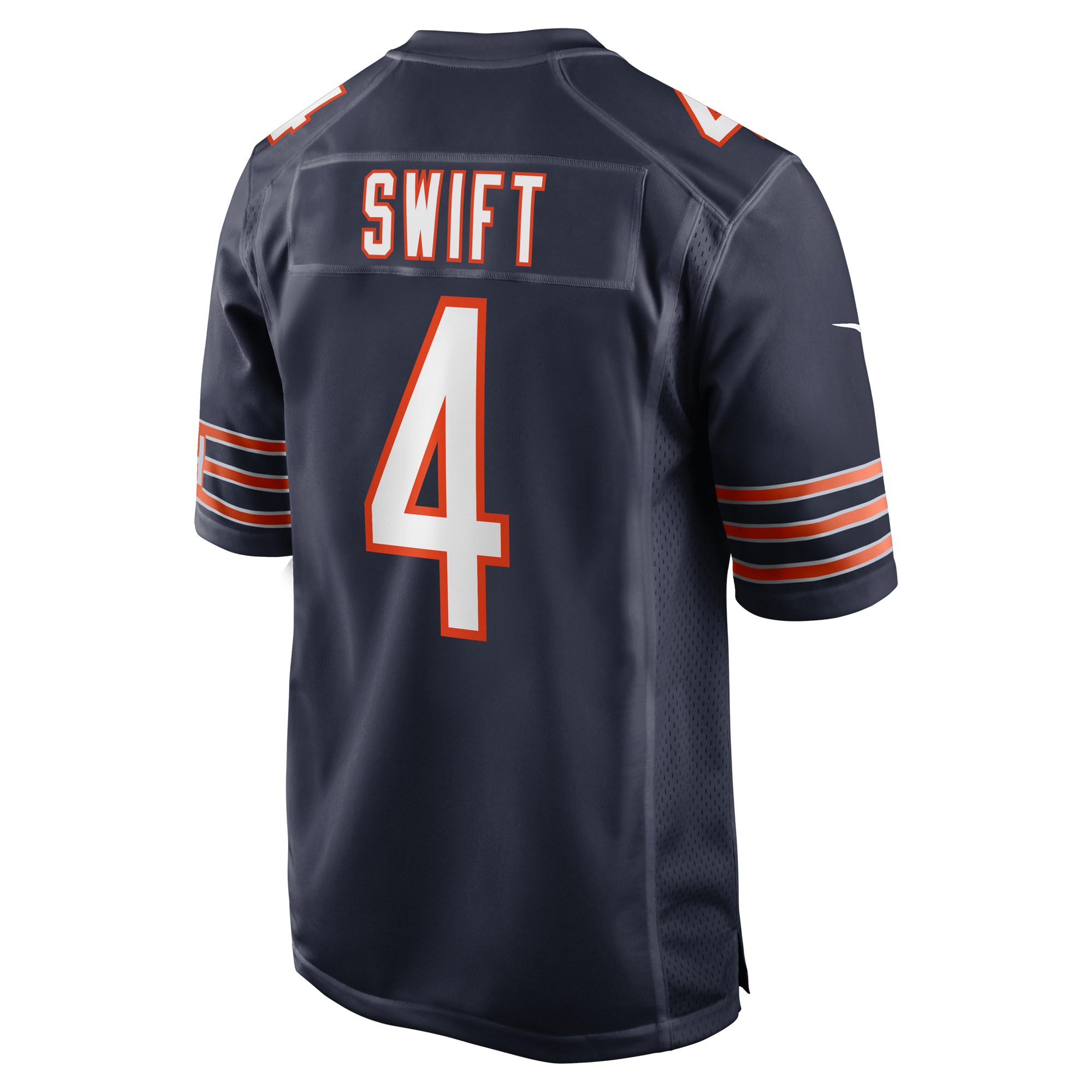 Chicago Bears D'Andre Swift Navy Game NFL Jersey Men's
