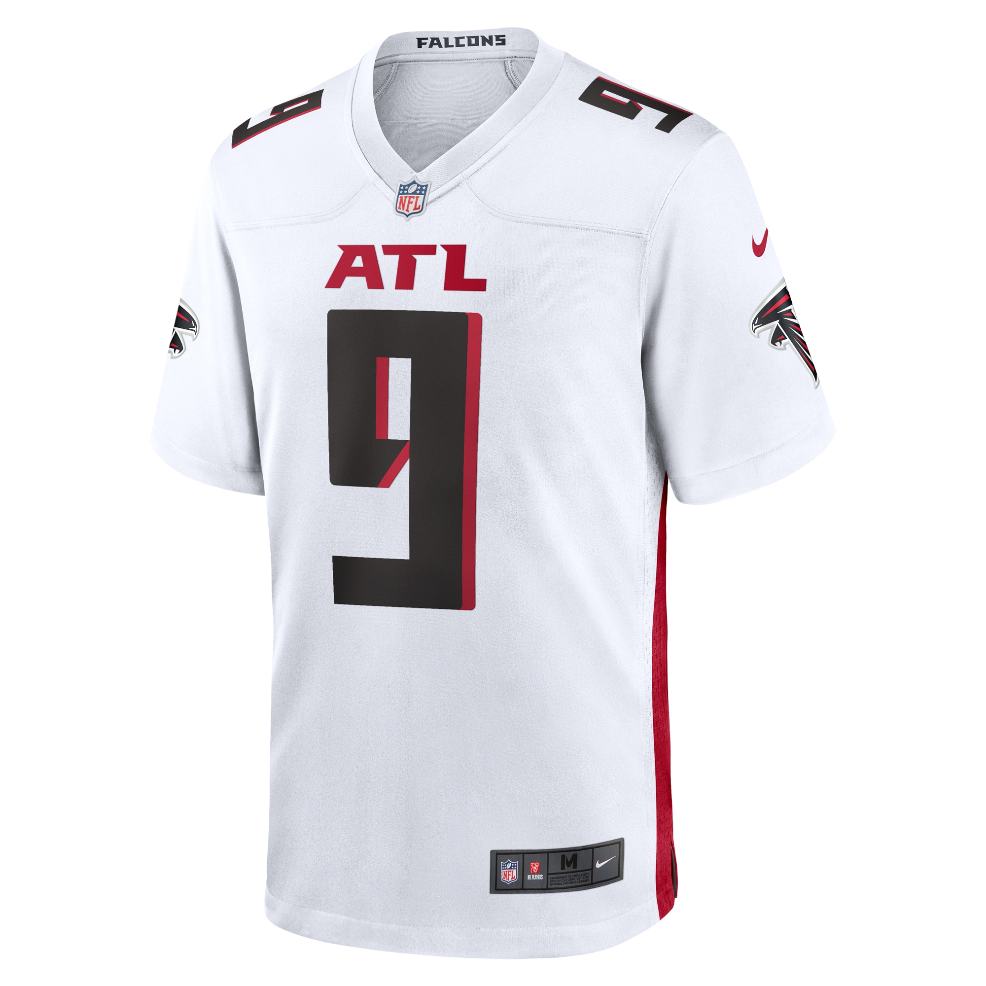 Atlanta Falcons Michael Penix Jr. White Game NFL Jersey Men's