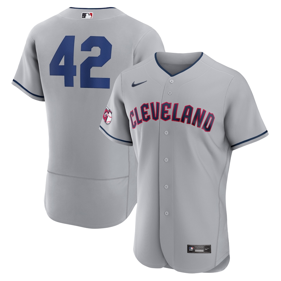 Cleveland Guardians 2023 Jackie Robinson Day Jersey Gray