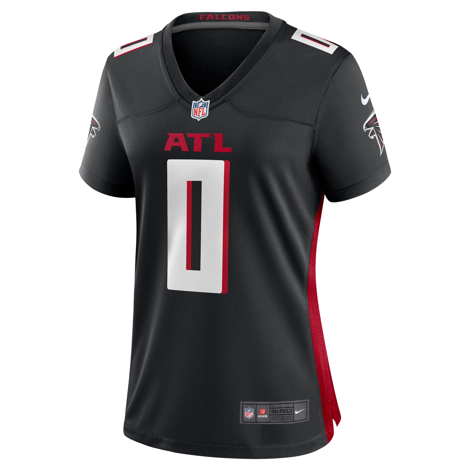 Atlanta Falcons Lorenzo Carter Black Game Player NFL Jersey Women's