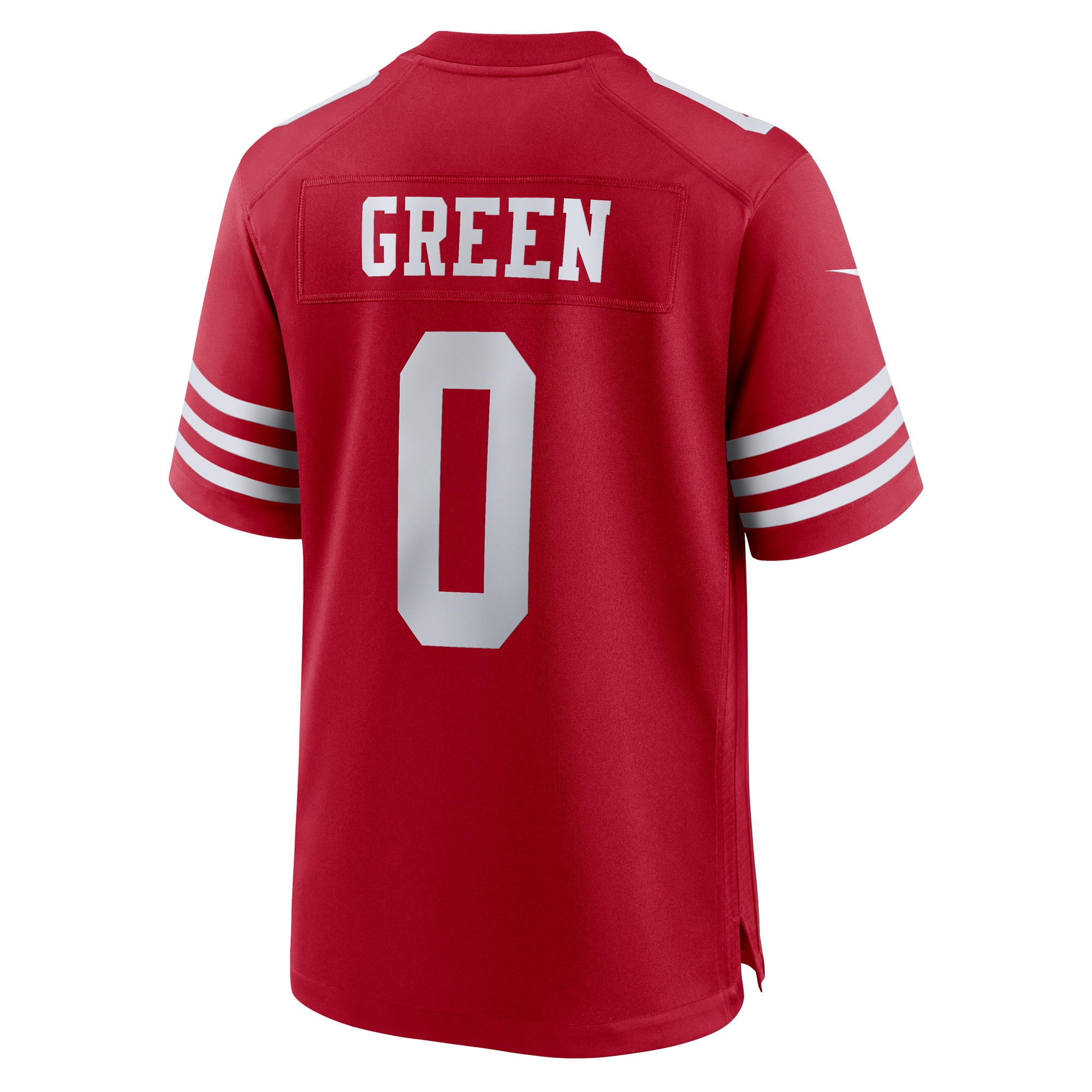 San Francisco 49ers Renardo Green Scarlet Game NFL Jersey Men's