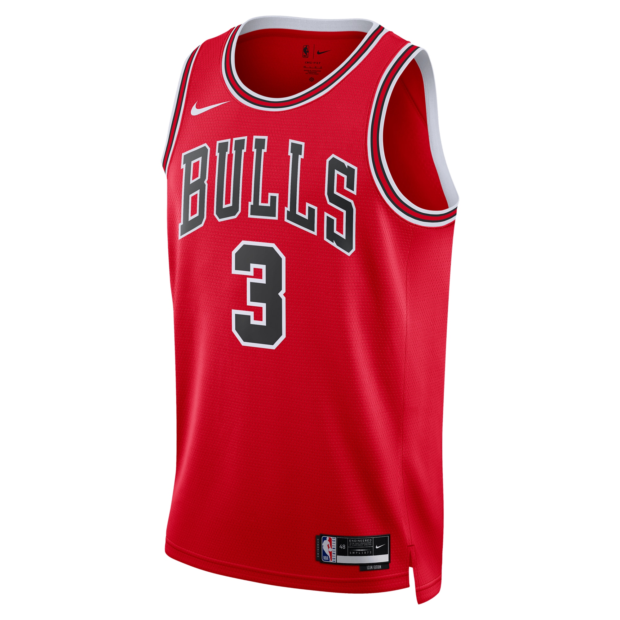Chicago Bulls Icon Edition Swingman Red Josh Gidde Unisex NBA Jersey Unisex