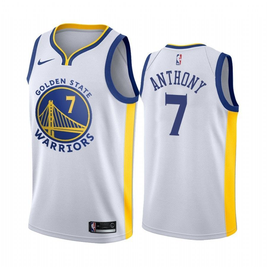 Golden State Warriors Carmelo Anthony 7 Association NBA Jersey Men's