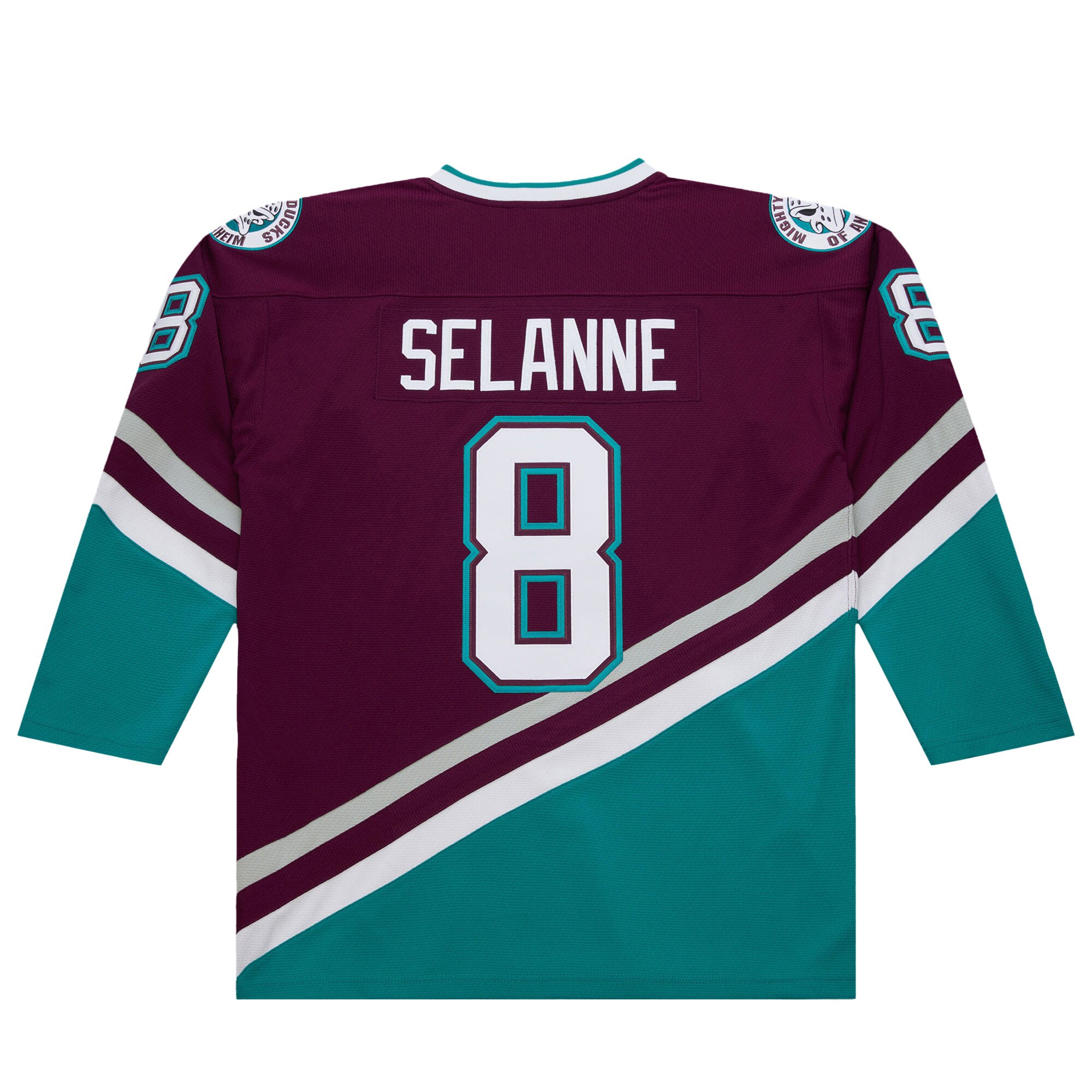 Anaheim Ducks Teemu Selanne Purple 1996-97 Power Play NHL Jersey Men's
