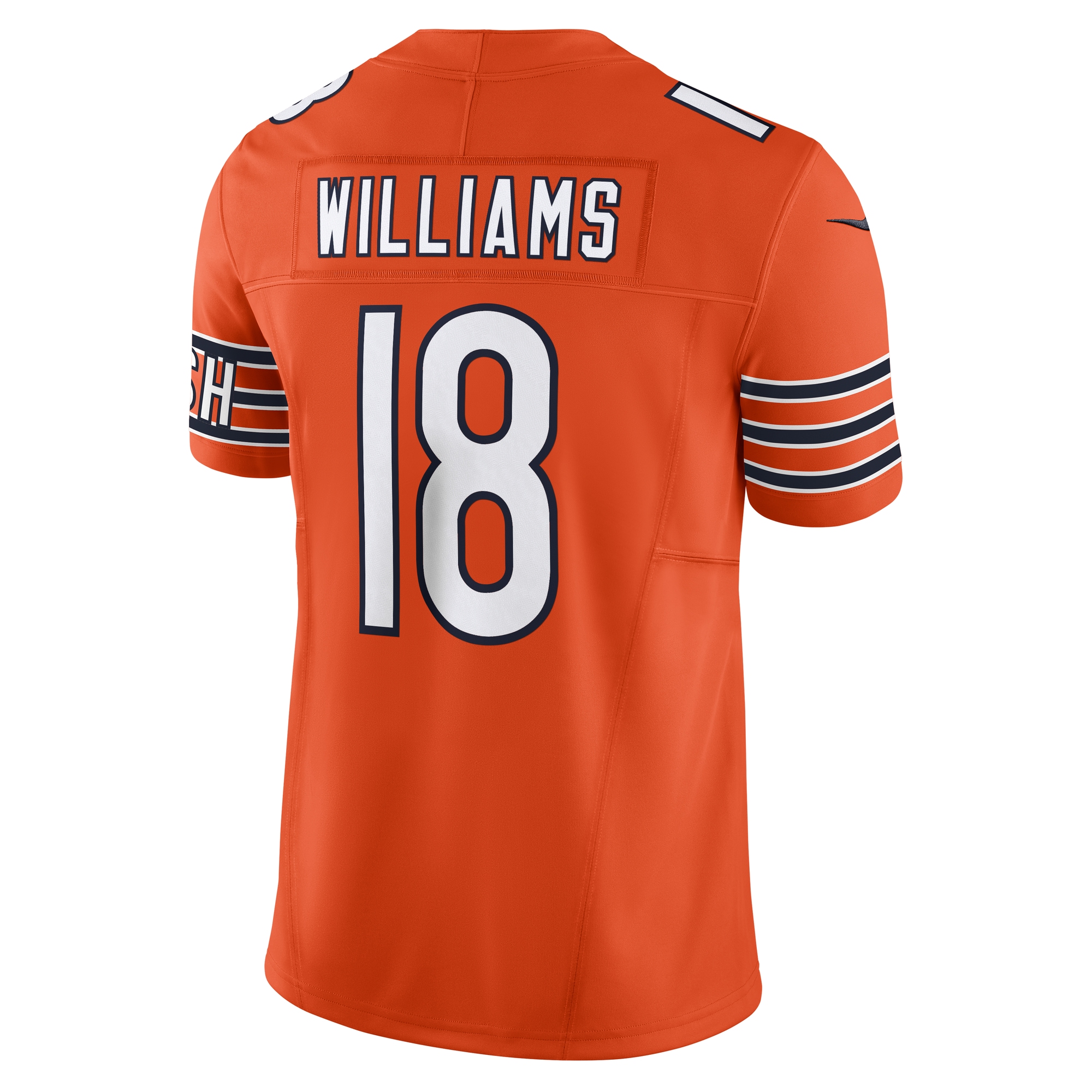 Chicago Bears Caleb Williams Orange Vapor F.U.S.E. Limited NFL Jersey Men's