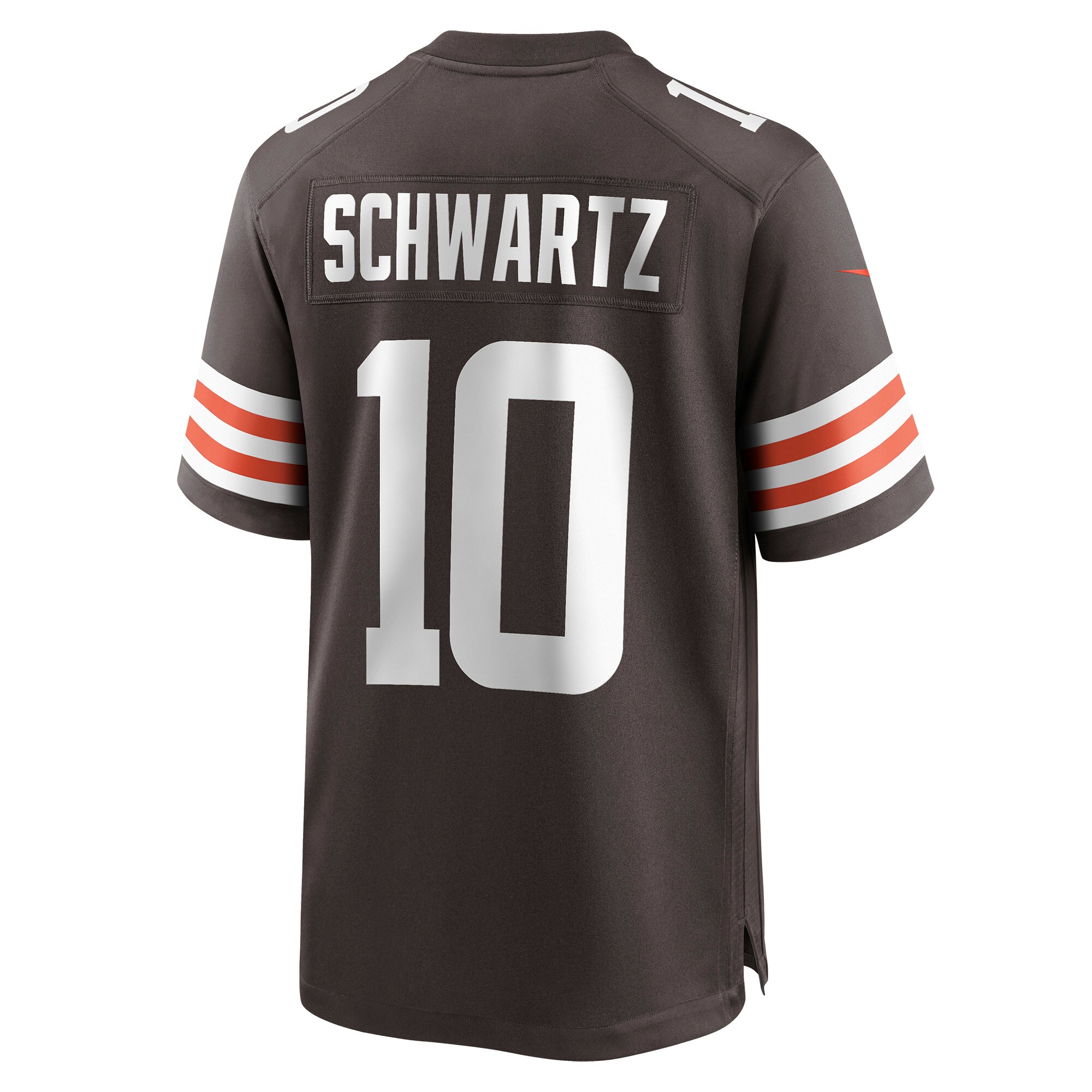 Cleveland Browns Anthony Schwartz Brown Game NFL Jersey Men's