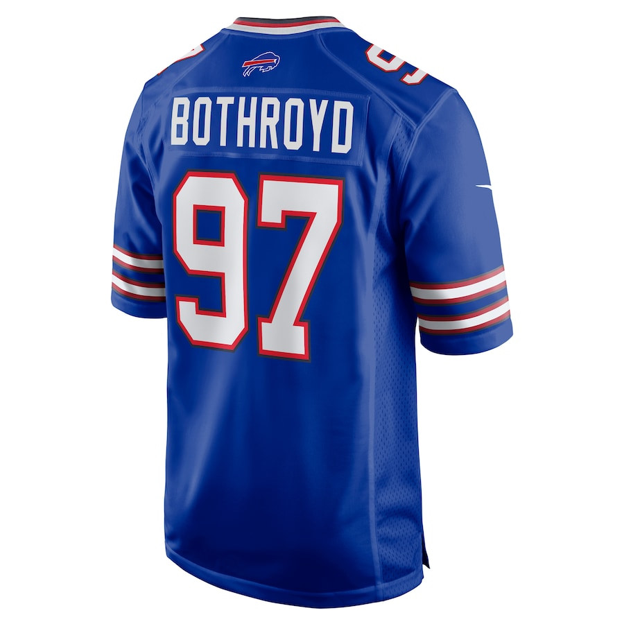Rondell Bothroyd 97 Buffalo Bills Game Royal NFL Jersey Men's