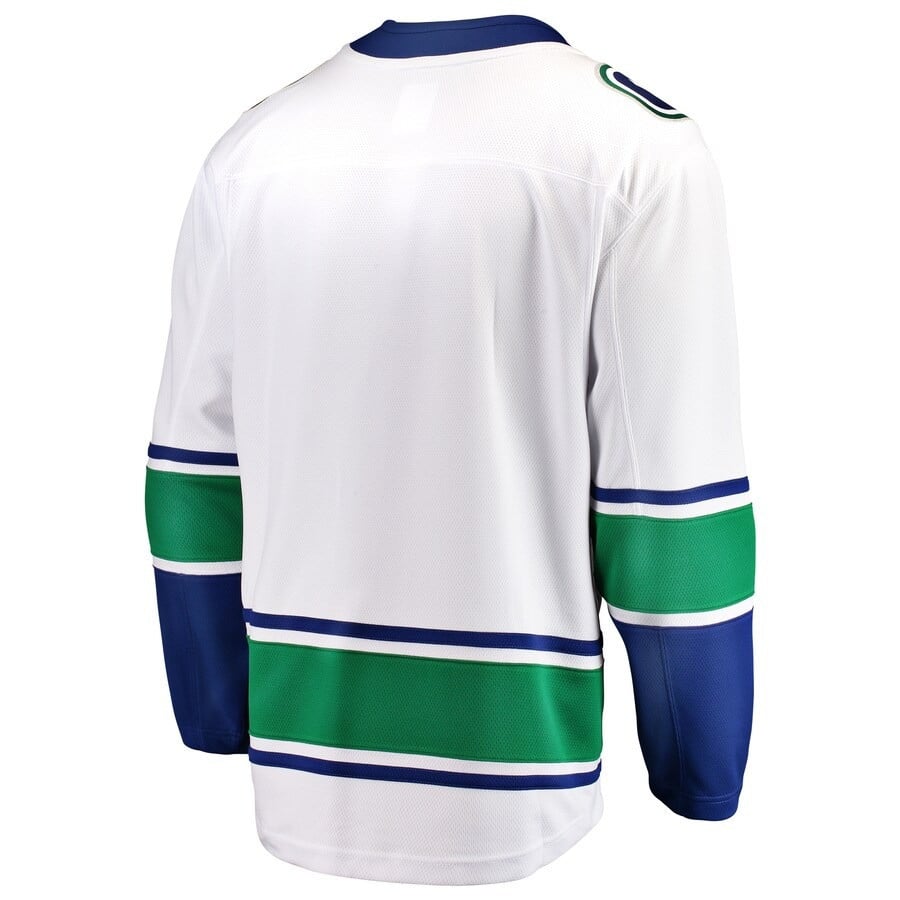 Tom Willander #60 Vancouver Canucks 2023 Draft Away White NHL Jersey Men's