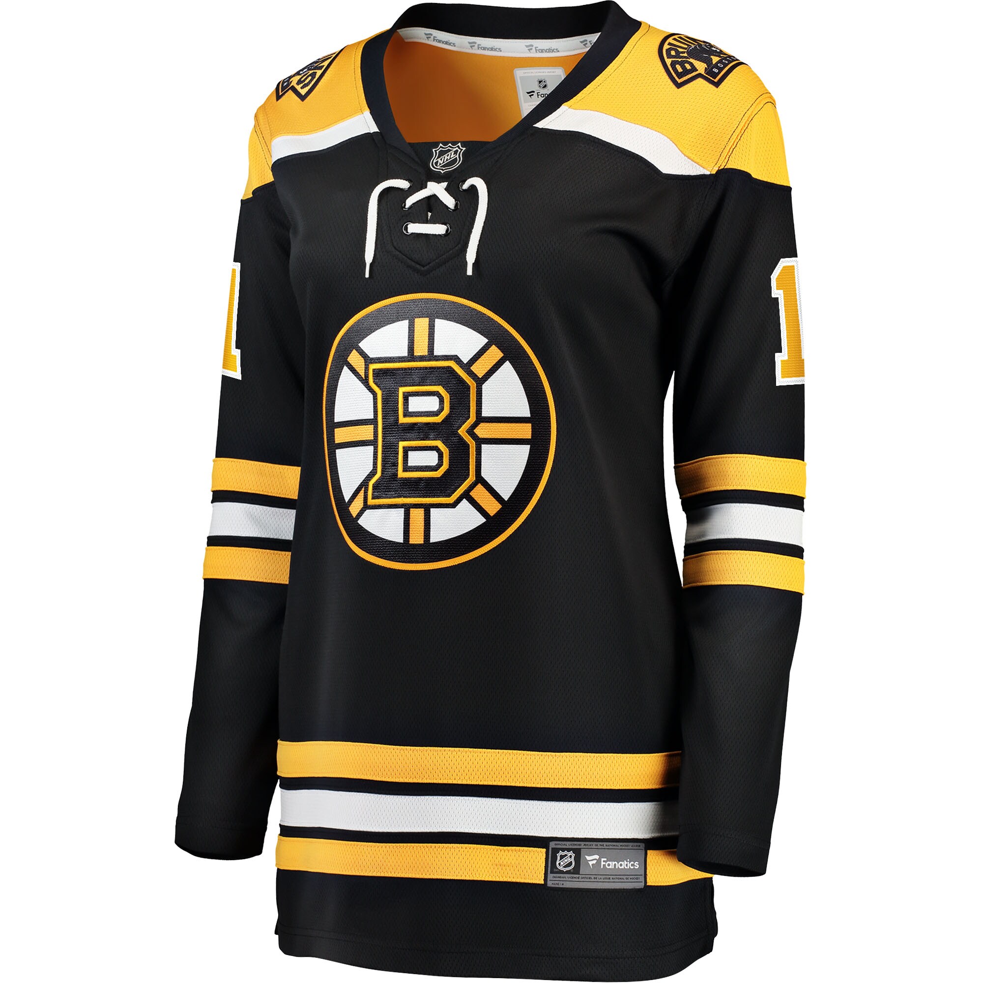 Boston Bruins Trent Frederic Black Home Breakaway Player NHL Jersey Women's