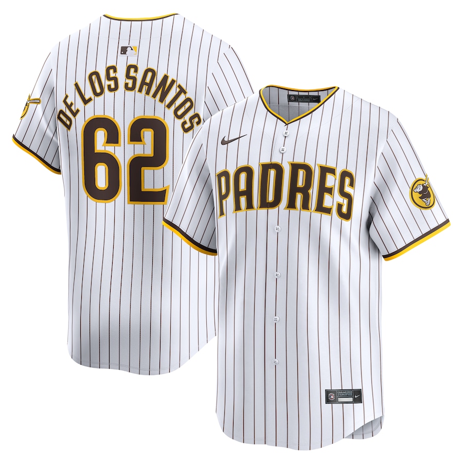 Enyel De Los Santos San Diego Padres Home Limited Player Jersey White