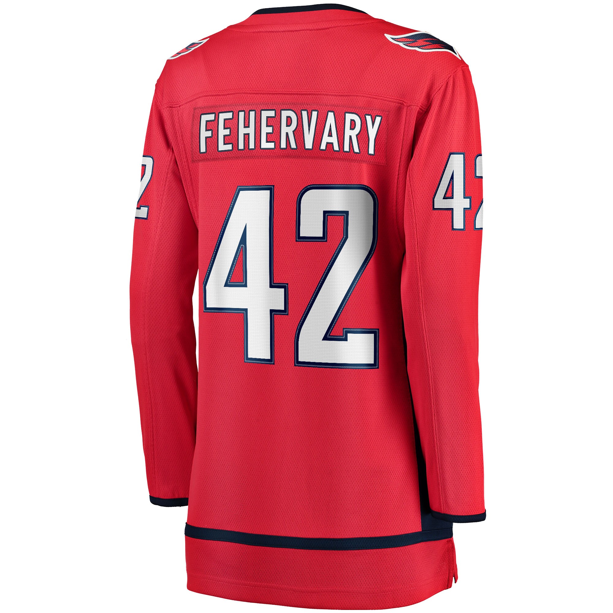 Washington Capitals Martin Fehervary Red Home Breakaway Player NHL Jersey Women's