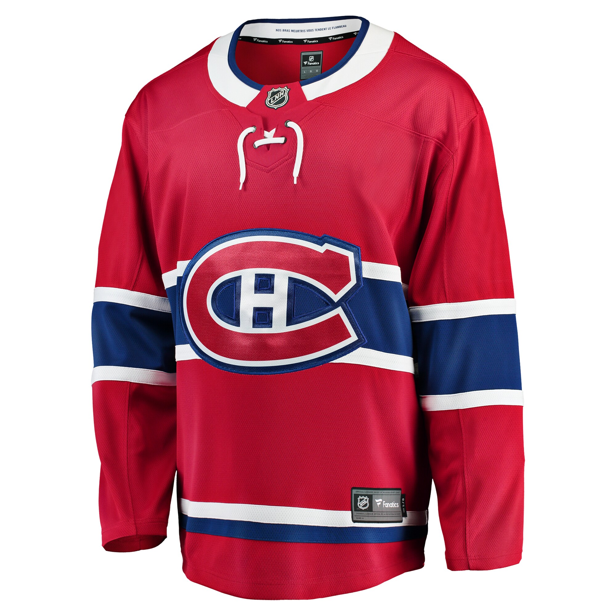Montreal Canadiens Red Breakaway Home NHL Jersey Men's