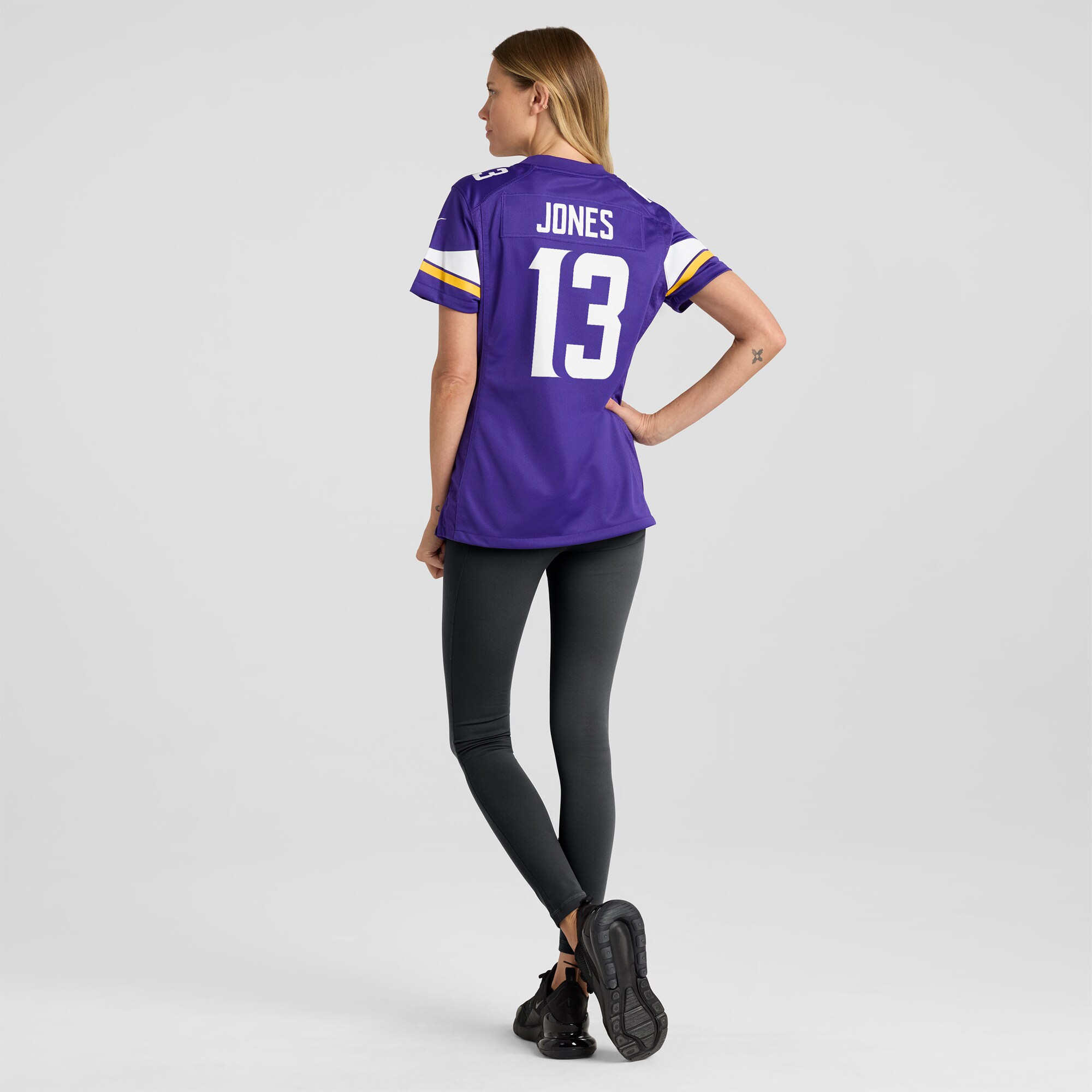 Minnesota Vikings Daniel Jones Purple Team Game NFL Jersey Women's