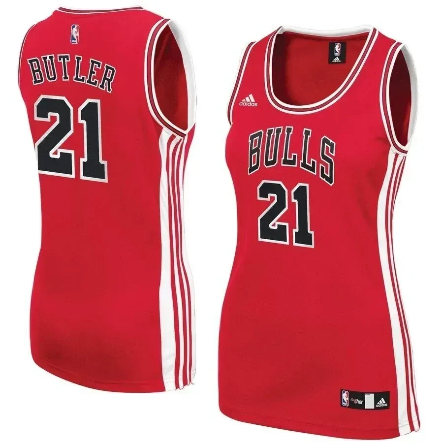 Jimmy Butler Chicago Bulls Road Red NBA Jersey Women's