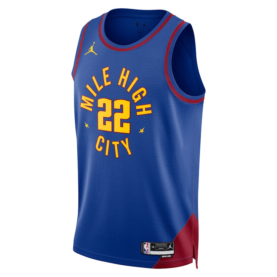 Zeke Nnaji 22 Denver Nuggets Unisex Swingman Statement Edition Royal NBA Jersey Unisex