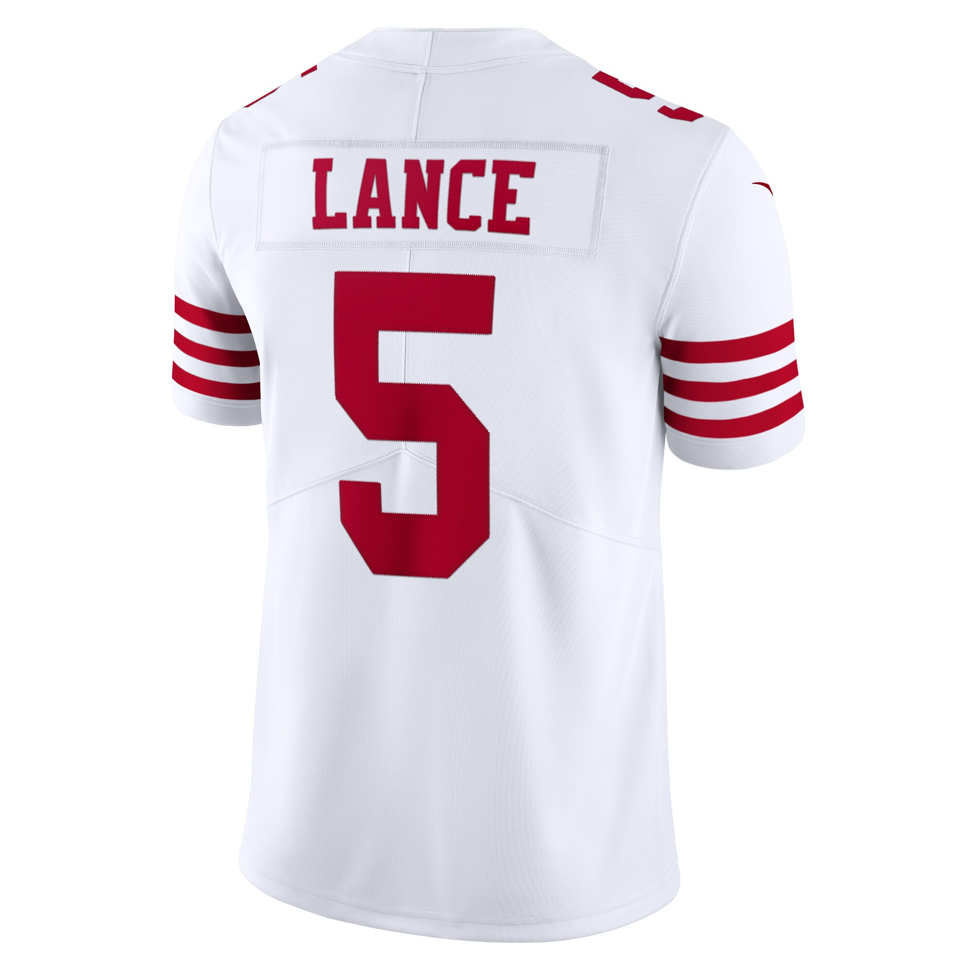 San Francisco 49ers Trey Lance White Vapor Limited NFL Jersey Men's