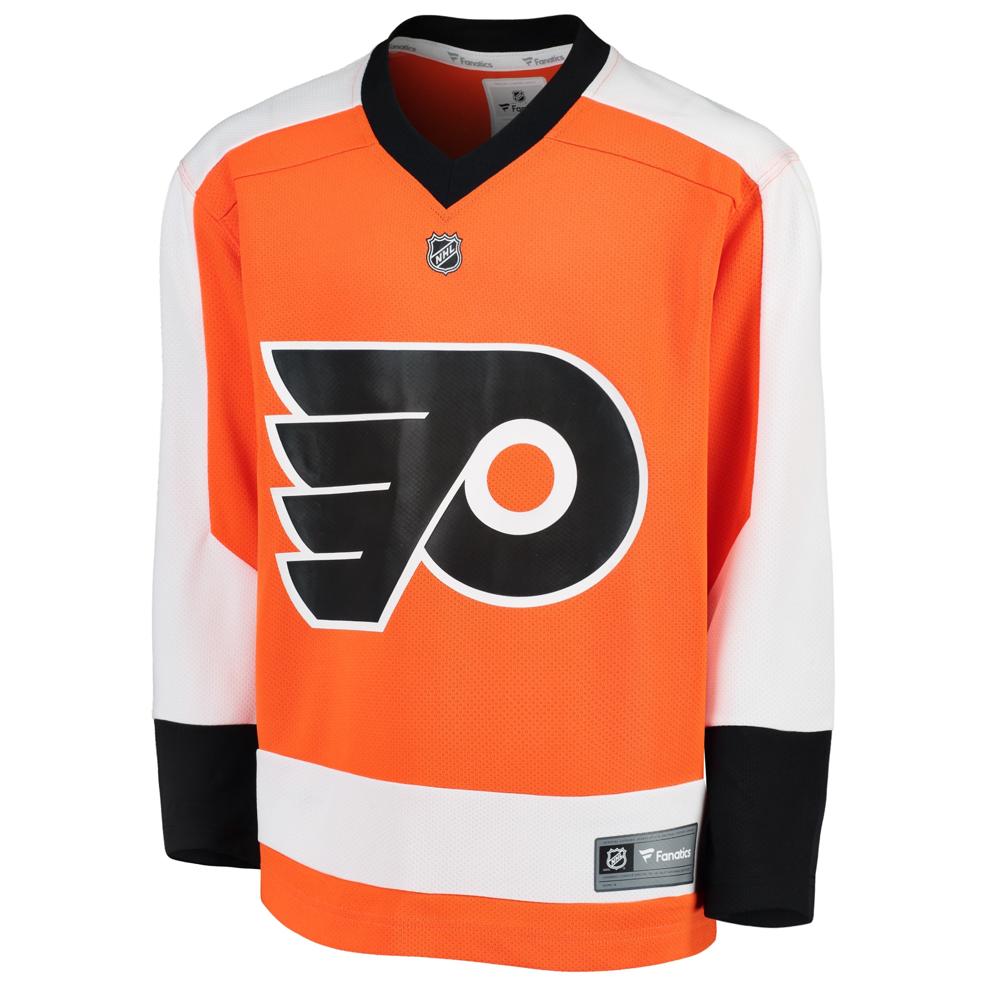 Philadelphia Flyers Orange Home Blank NHL Jersey Youth