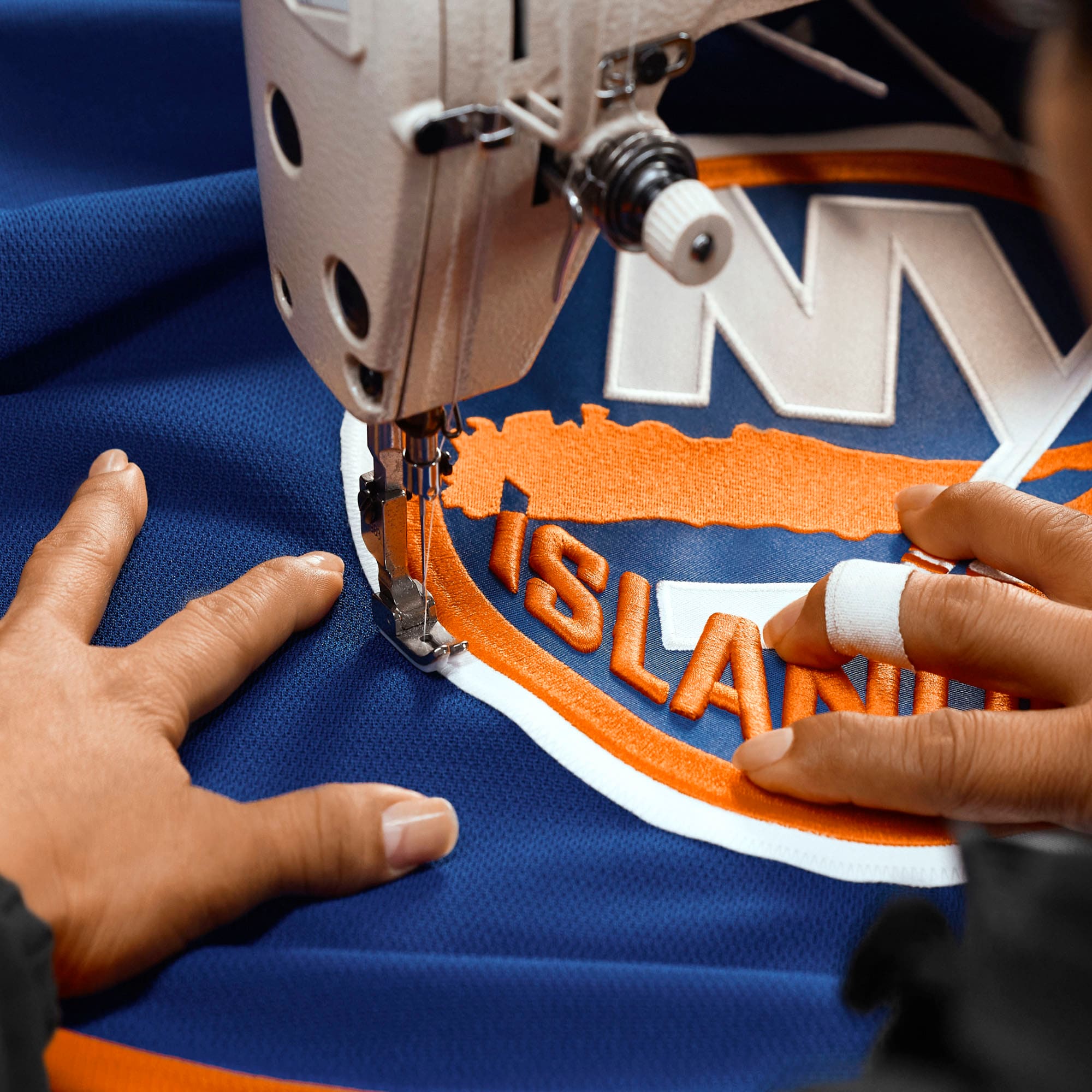 New York Islanders Royal Home Pro Custom NHL Jersey Men's