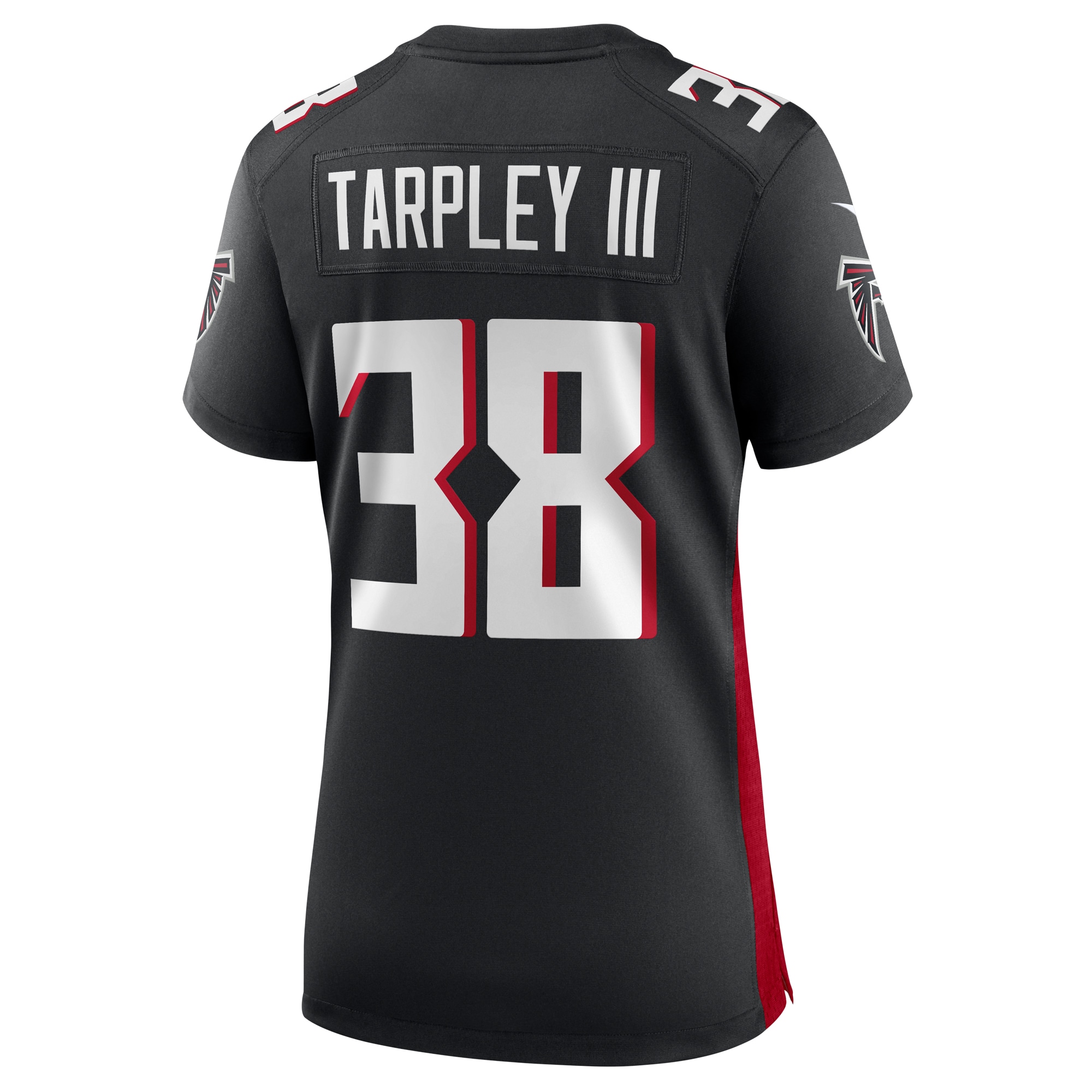 Atlanta Falcons Arnold Tarpley III Black Game NFL Jersey Women's
