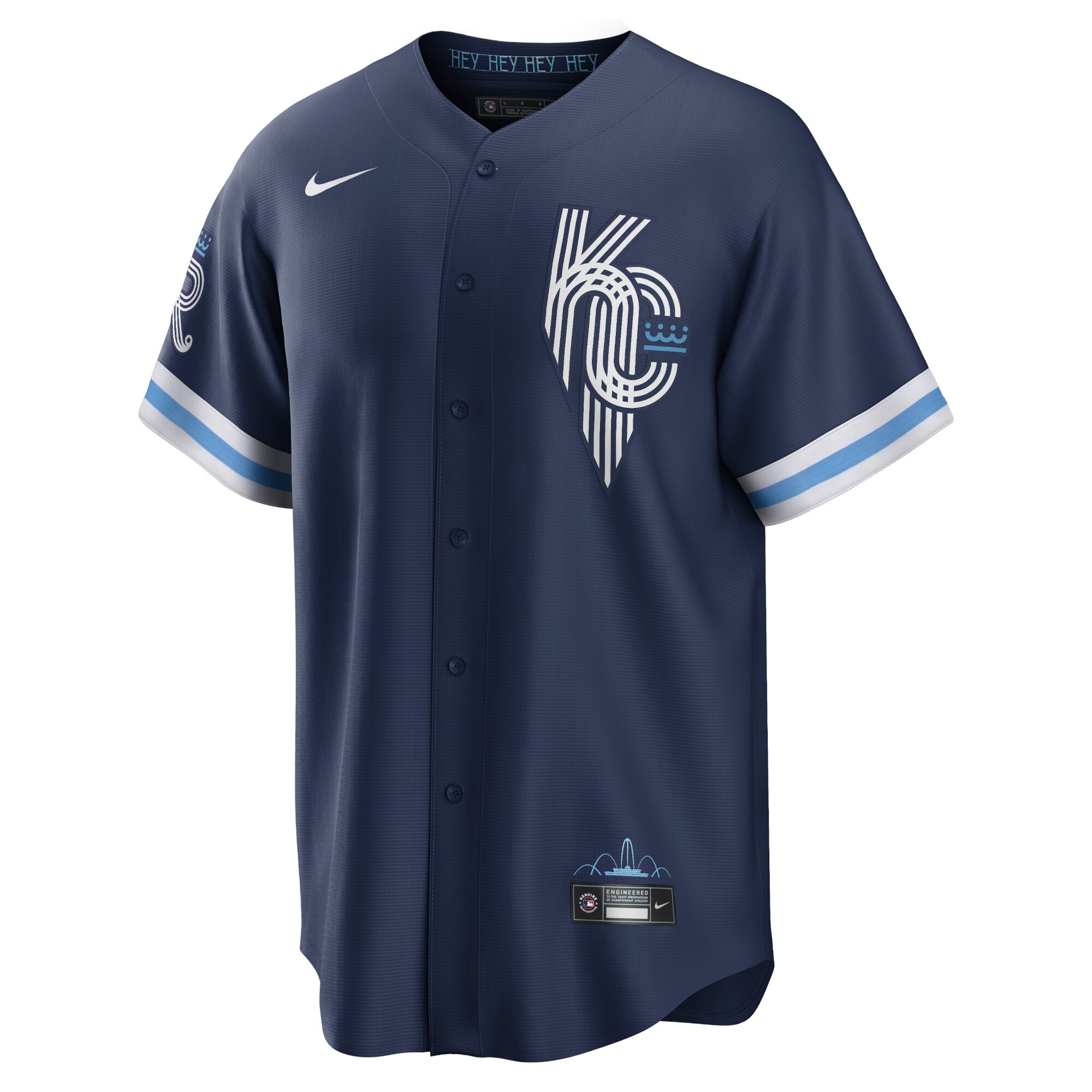 Kansas City Royals Navy City Connect MLB Jersey Men's