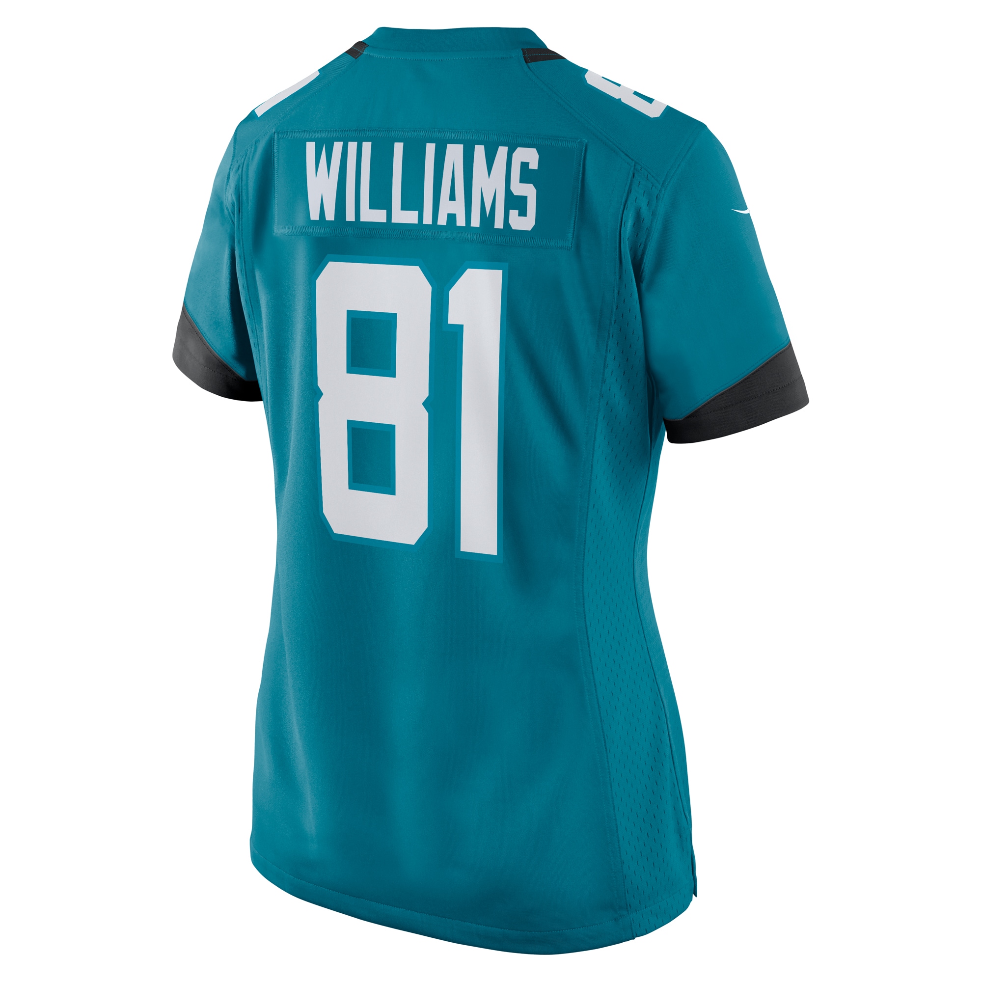 Jacksonville Jaguars Seth Williams Teal Game Player NFL Jersey Women's