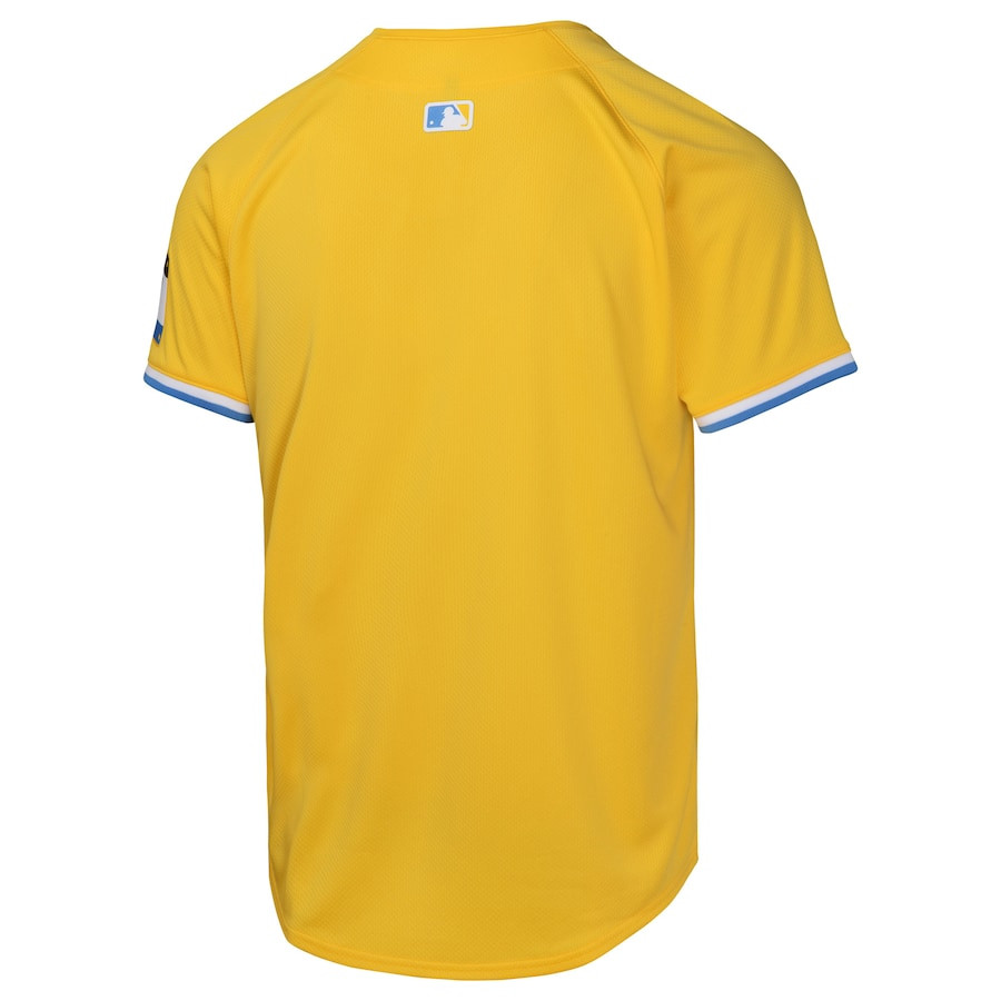 Boston Red Sox City Connect Limited Gold MLB Jersey Youth