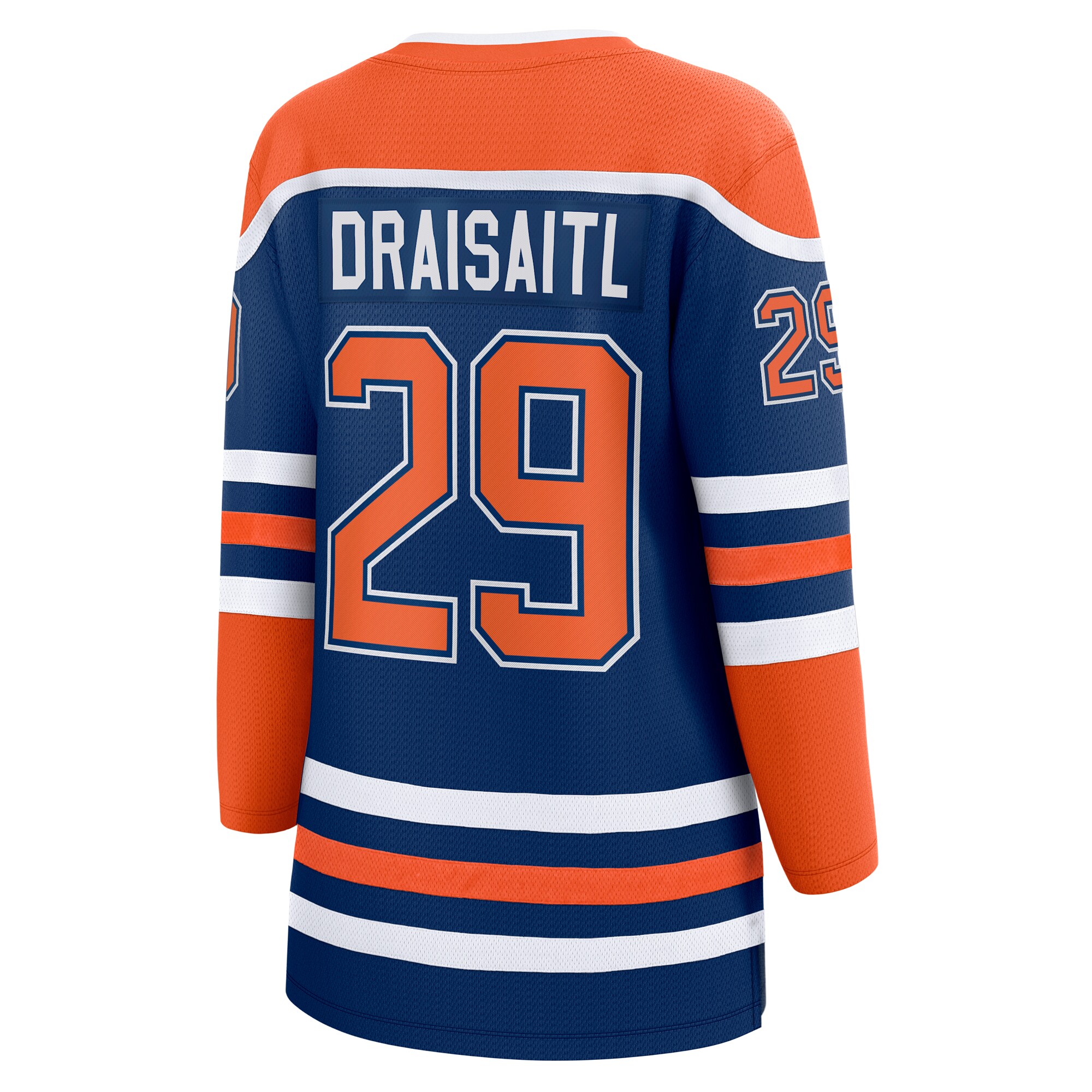 Edmonton Oilers Leon Draisaitl Royal Home Breakaway Player NHL Jersey Women's