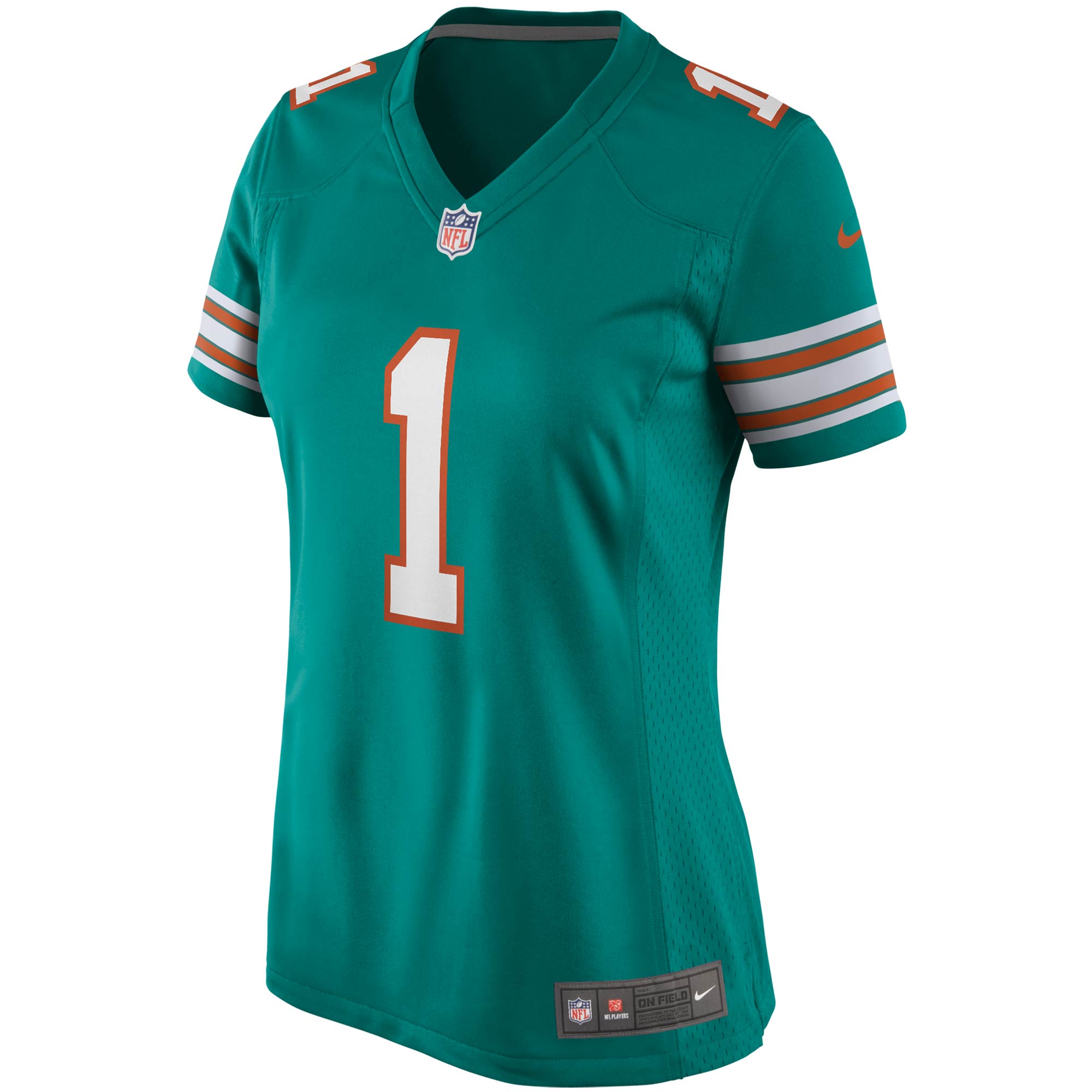 Miami Dolphins Tua Tagovailoa Aqua Alternate Game NFL Jersey Women's
