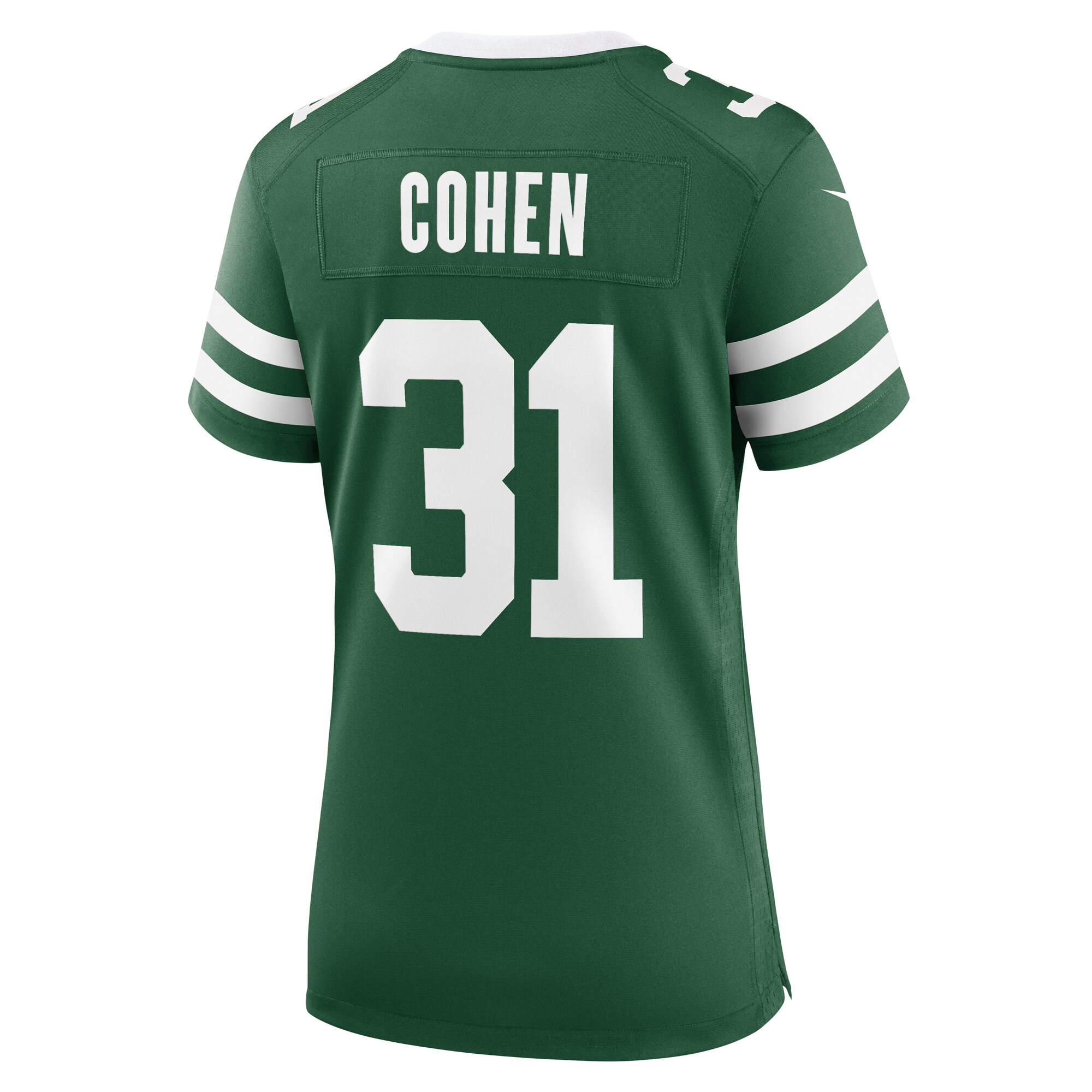 New York Jets Tarik Cohen Legacy Green Team Game NFL Jersey Women's