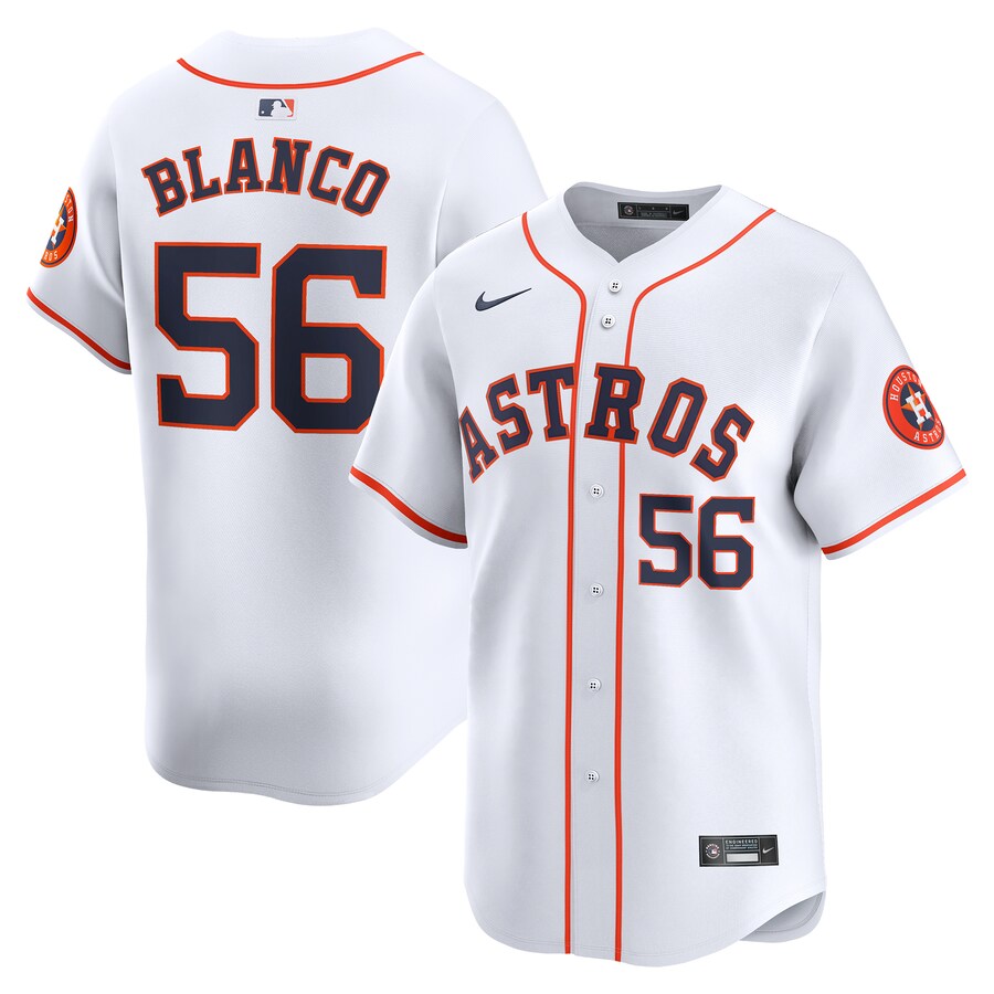 Ronel Blanco Houston Astros Home Limited Player Jersey White