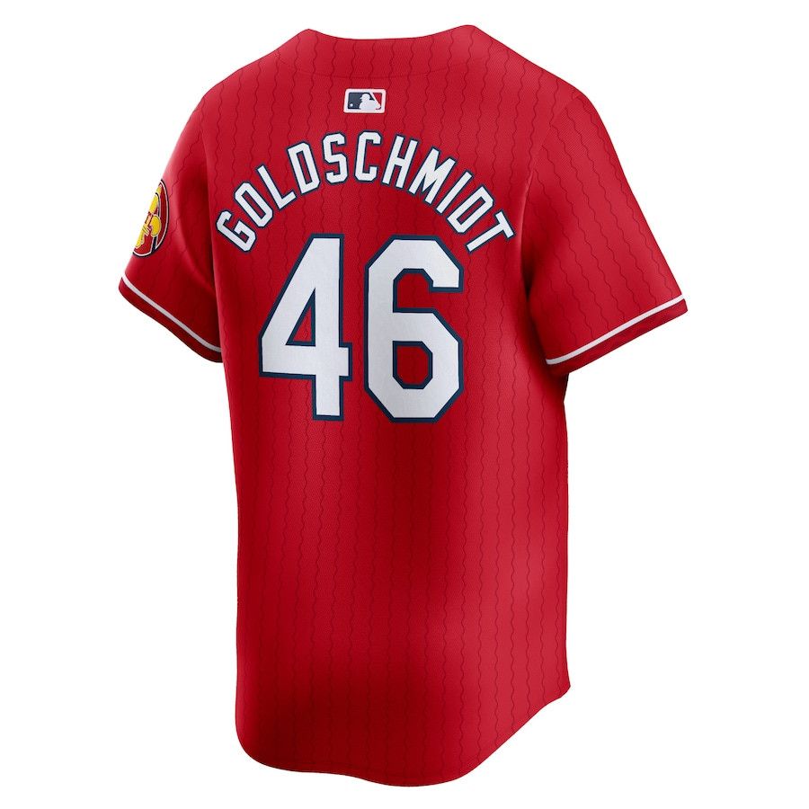 Paul Goldschmidt 46 St. Louis Cardinals 2024 City Connect Limited Red MLB Jersey Men's