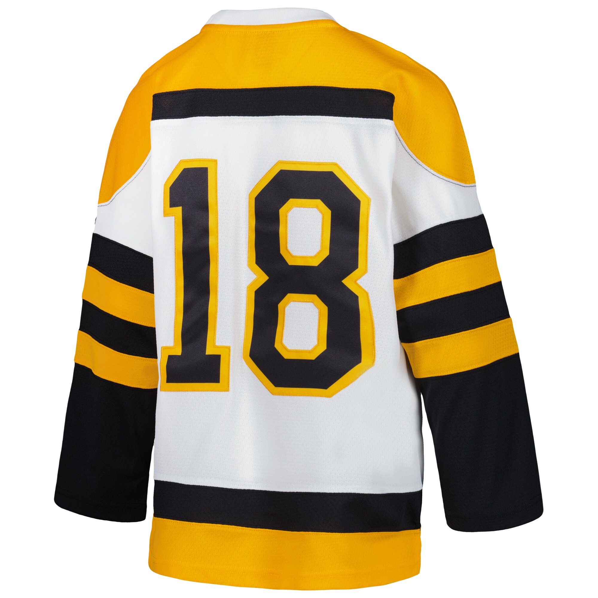 Boston Bruins Willie O'Ree Mitchell Ness White 1958 Blue Line Player NHL Jersey Youth