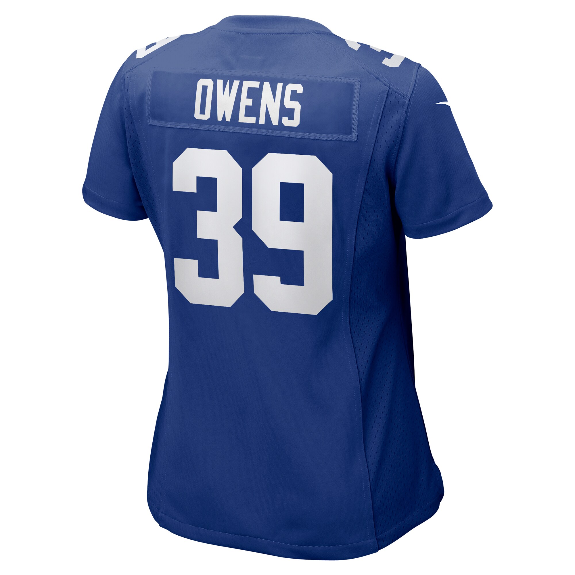 New York Giants Gervarrius Owens Royal Team Game NFL Jersey Women's