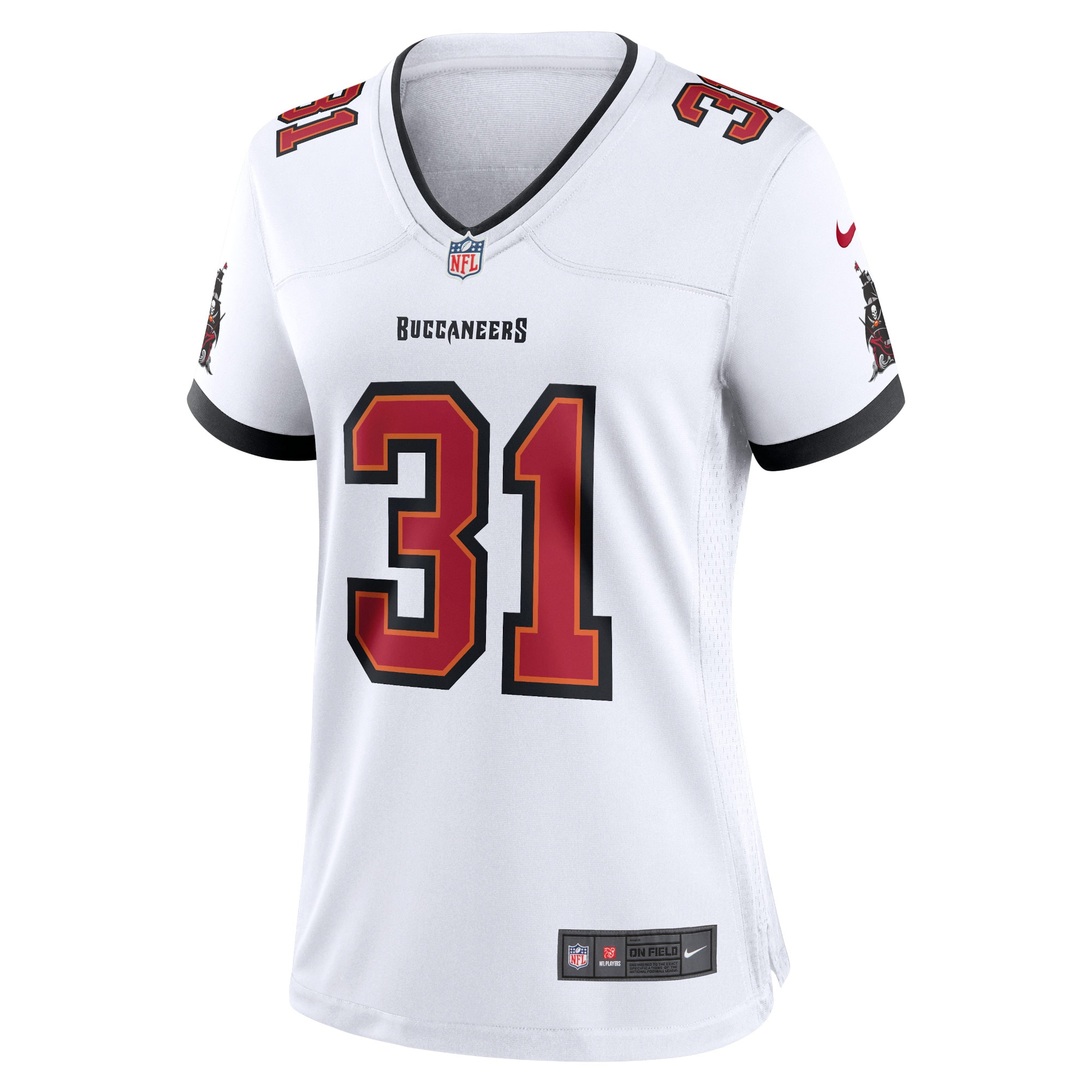 Tampa Bay Buccaneers Antoine Winfield Jr. White Game NFL Jersey Women's