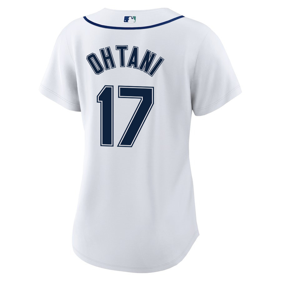 Shohei Ohtani 17 Seattle Mariners Home White MLB Jersey Women's