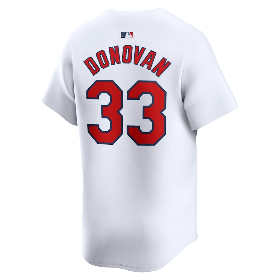 Brendan Donovan 33 St. Louis Cardinals Home Limited White MLB Jersey Men's