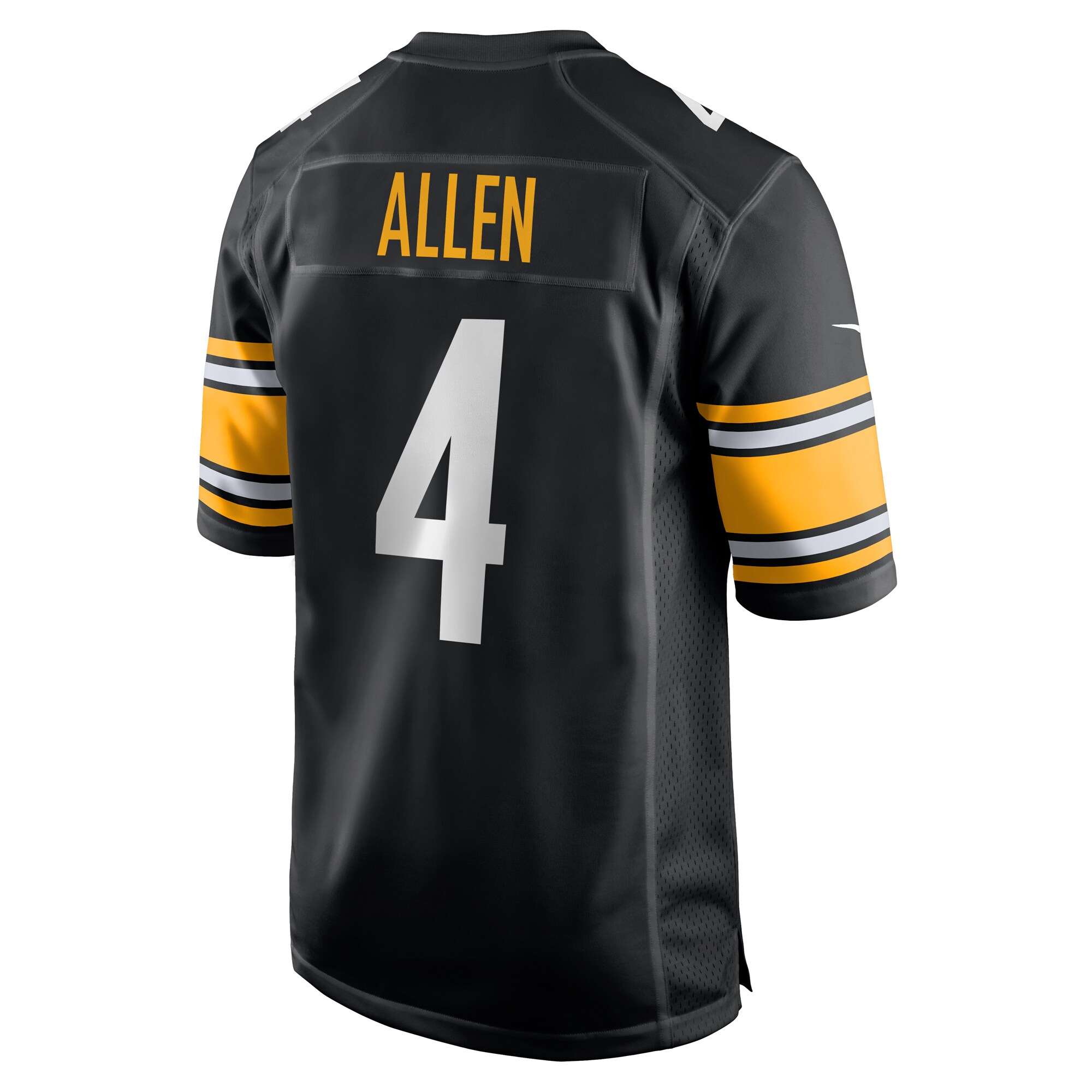 Pittsburgh Steelers Kyle Allen Black Game NFL Jersey Men's