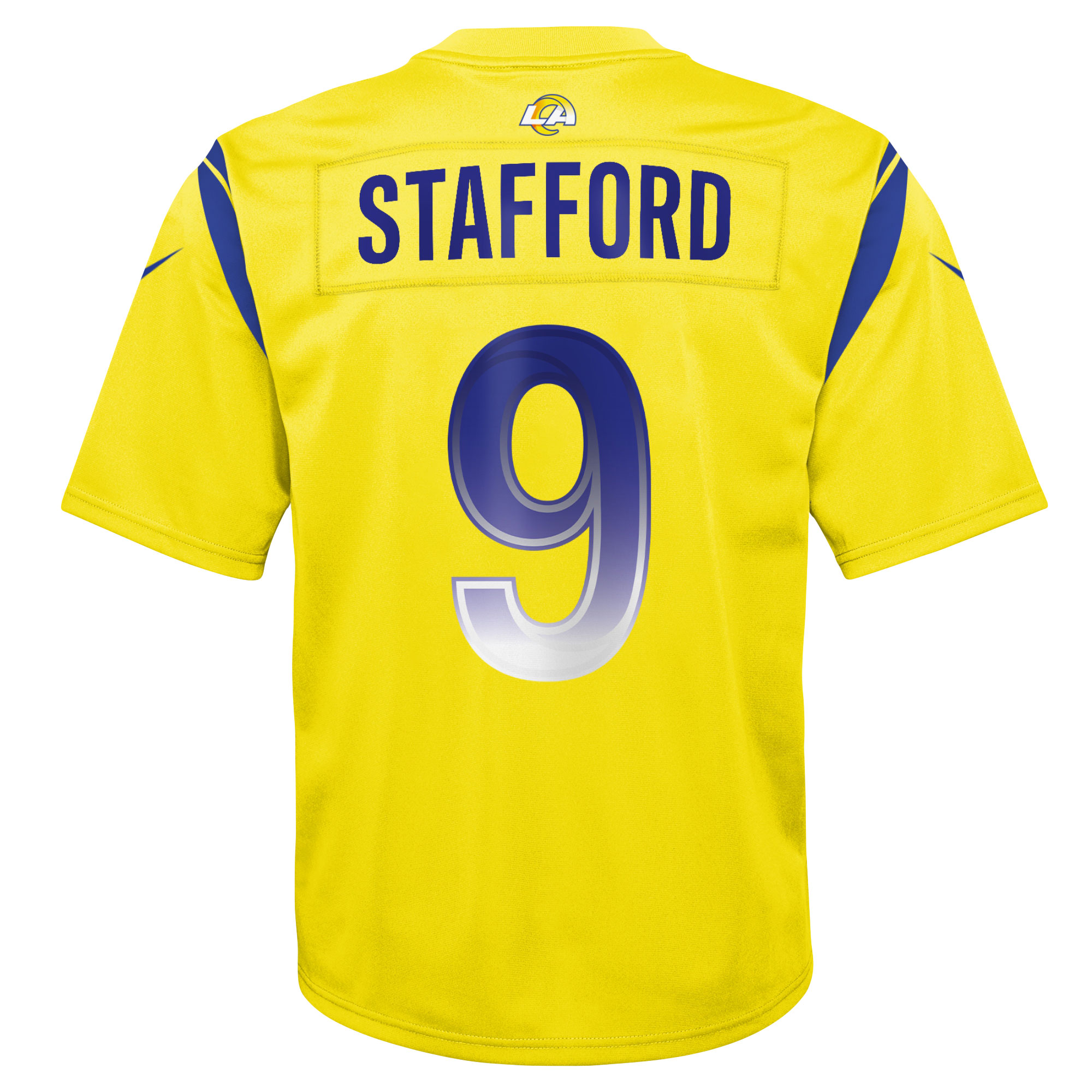 Los Angeles Rams Matthew Stafford Gold Inverted Game NFL Jersey Youth