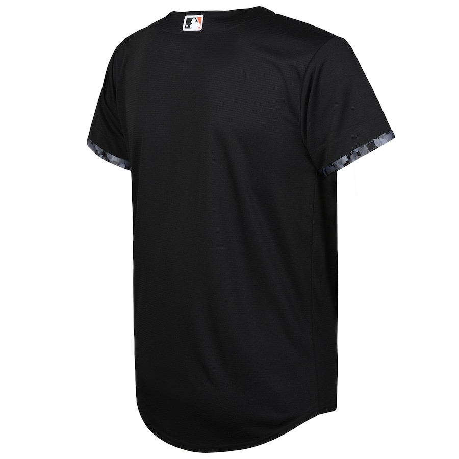 Baltimore Orioles 2023 City Connect Black MLB Jersey Youth