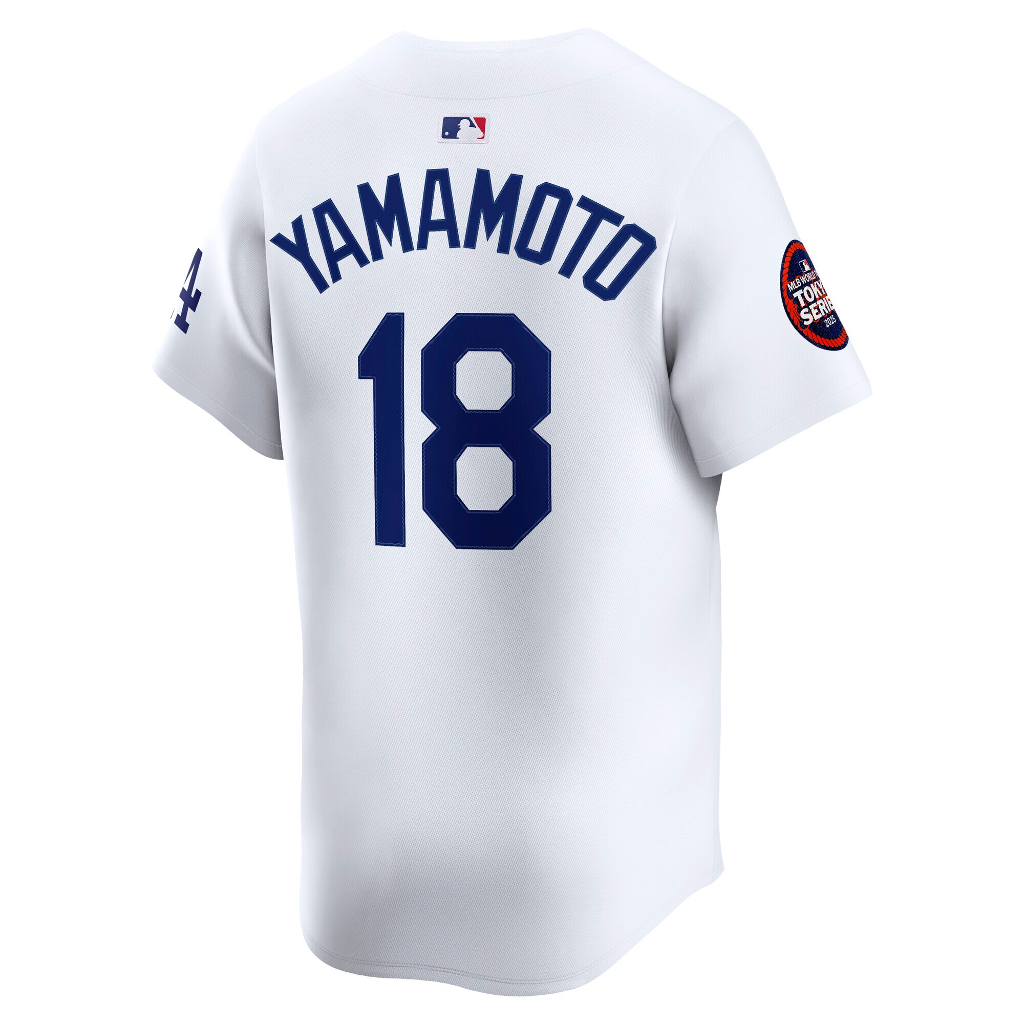 Los Angeles Dodgers Yoshinobu Yamamoto White 2025 World Tour: Tokyo Series Home Limited Player MLB Jersey Men's