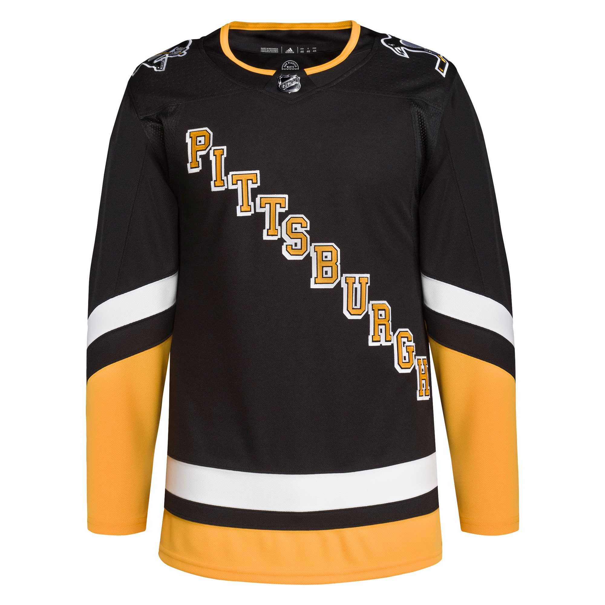 Pittsburgh Penguins Black 2021/22 Alternate Primegreen NHL Jersey Men's